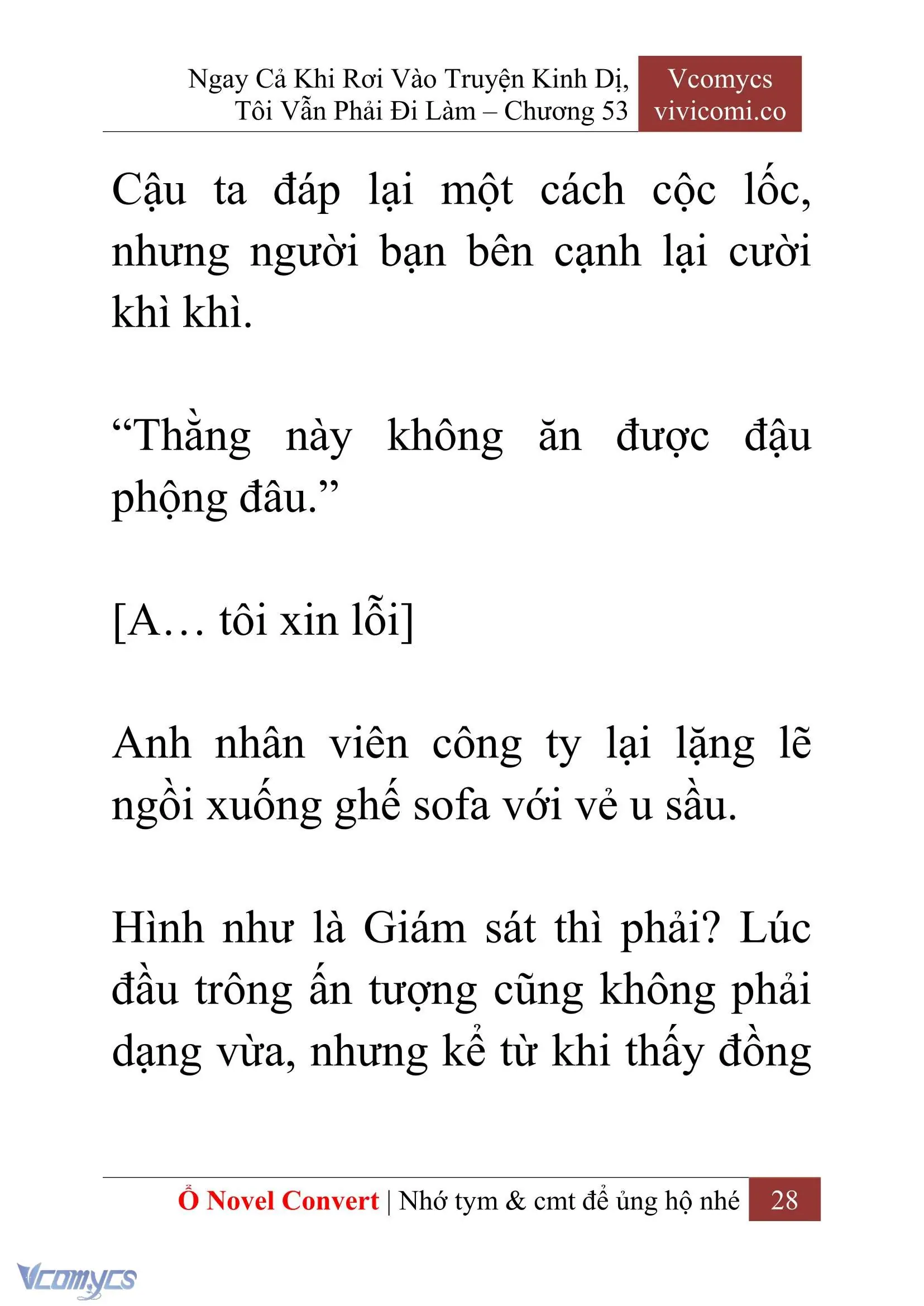 [Novel] Ngay Cả Khi Rơi Vào Truyện Kinh Dị, Tôi Vẫn Phải Đi Làm Chapter 53 - Trang 31