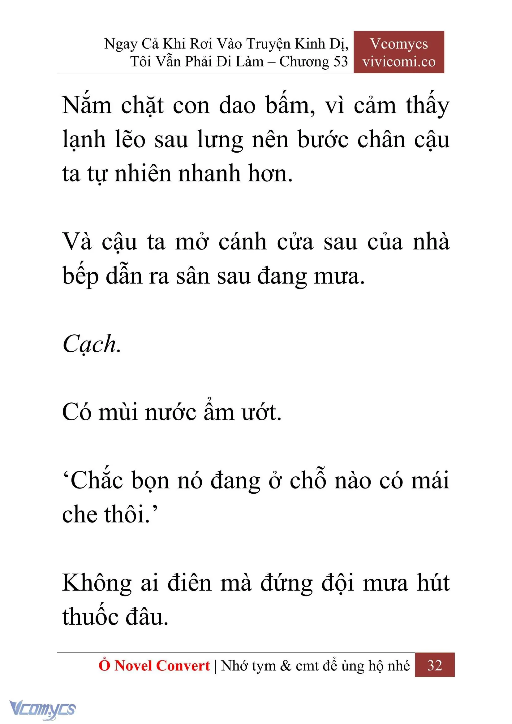 [Novel] Ngay Cả Khi Rơi Vào Truyện Kinh Dị, Tôi Vẫn Phải Đi Làm Chapter 53 - Trang 35