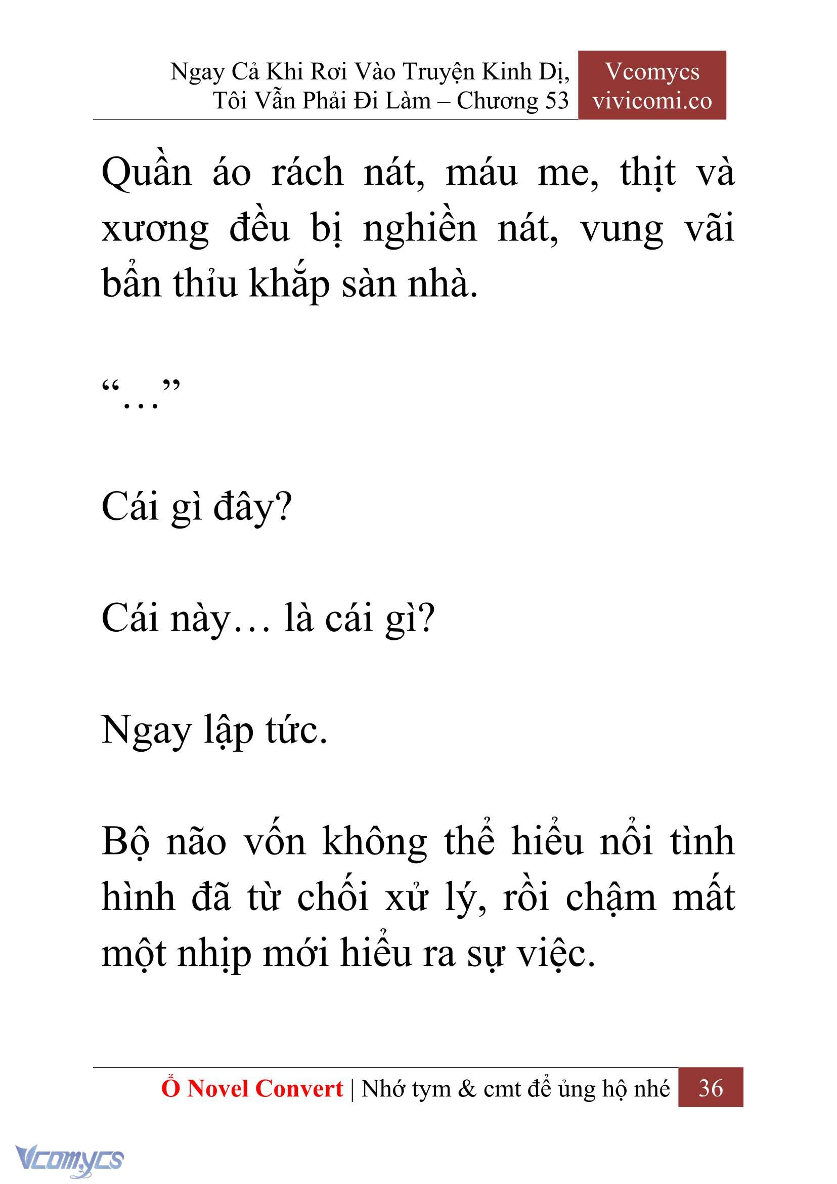 [Novel] Ngay Cả Khi Rơi Vào Truyện Kinh Dị, Tôi Vẫn Phải Đi Làm Chapter 53 - Trang 39