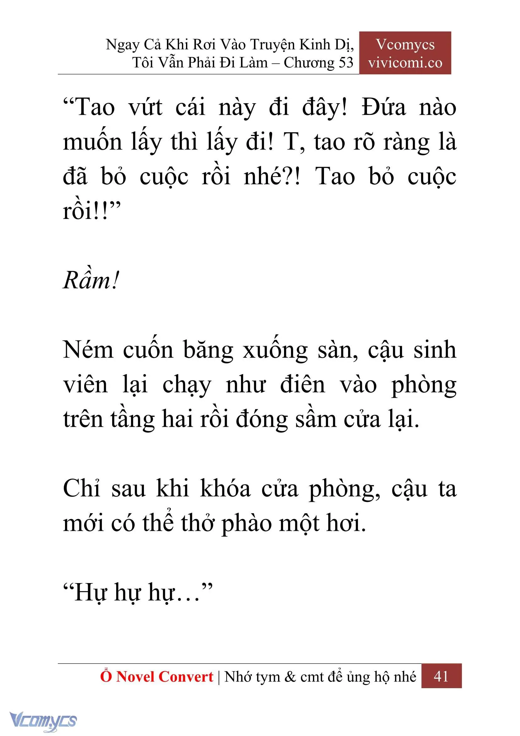 [Novel] Ngay Cả Khi Rơi Vào Truyện Kinh Dị, Tôi Vẫn Phải Đi Làm Chapter 53 - Trang 44