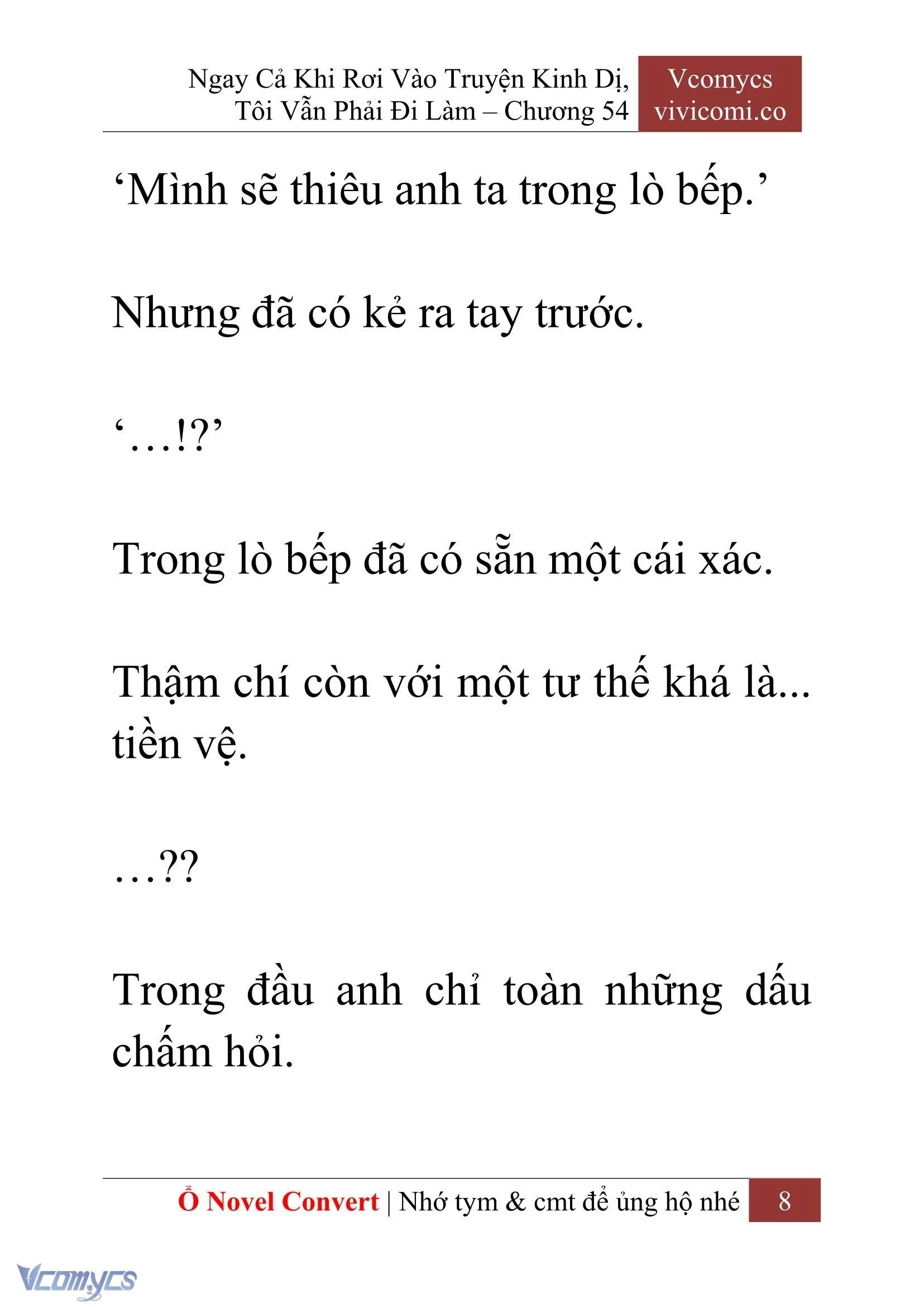 [Novel] Ngay Cả Khi Rơi Vào Truyện Kinh Dị, Tôi Vẫn Phải Đi Làm Chapter 54 - Trang 11