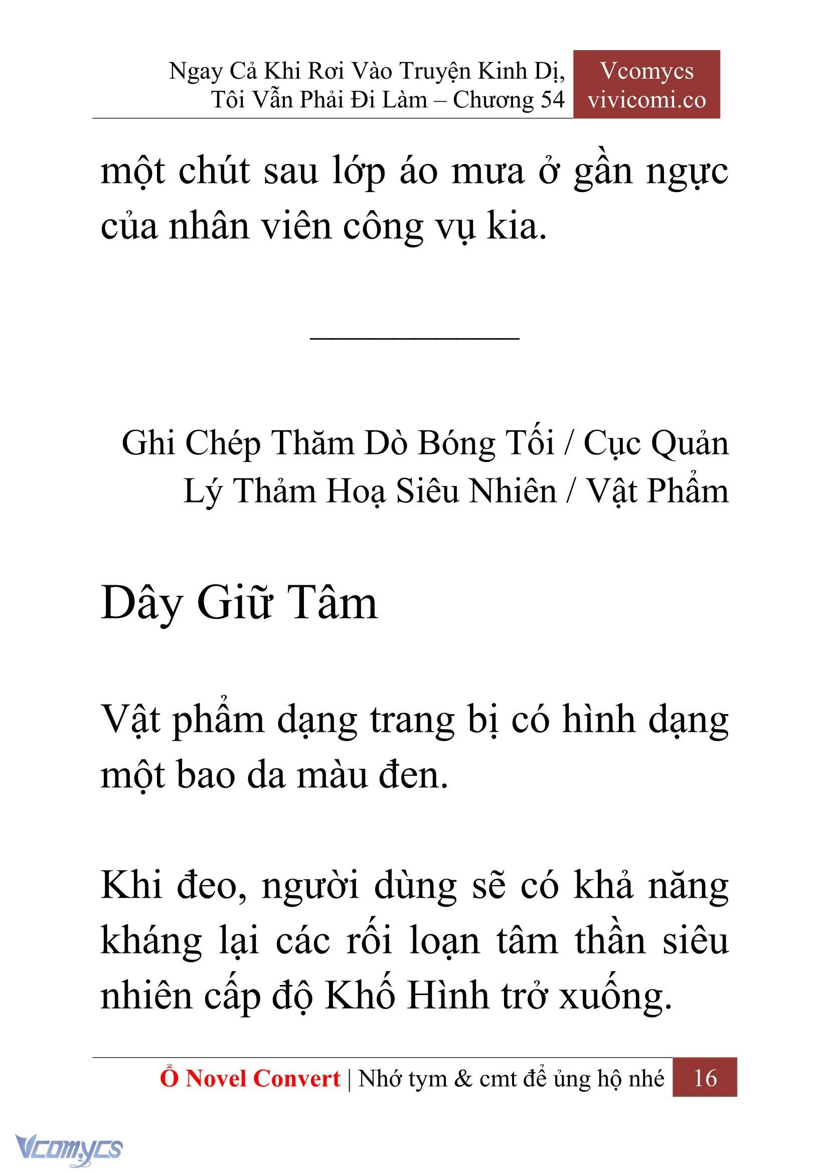 [Novel] Ngay Cả Khi Rơi Vào Truyện Kinh Dị, Tôi Vẫn Phải Đi Làm Chapter 54 - Trang 19
