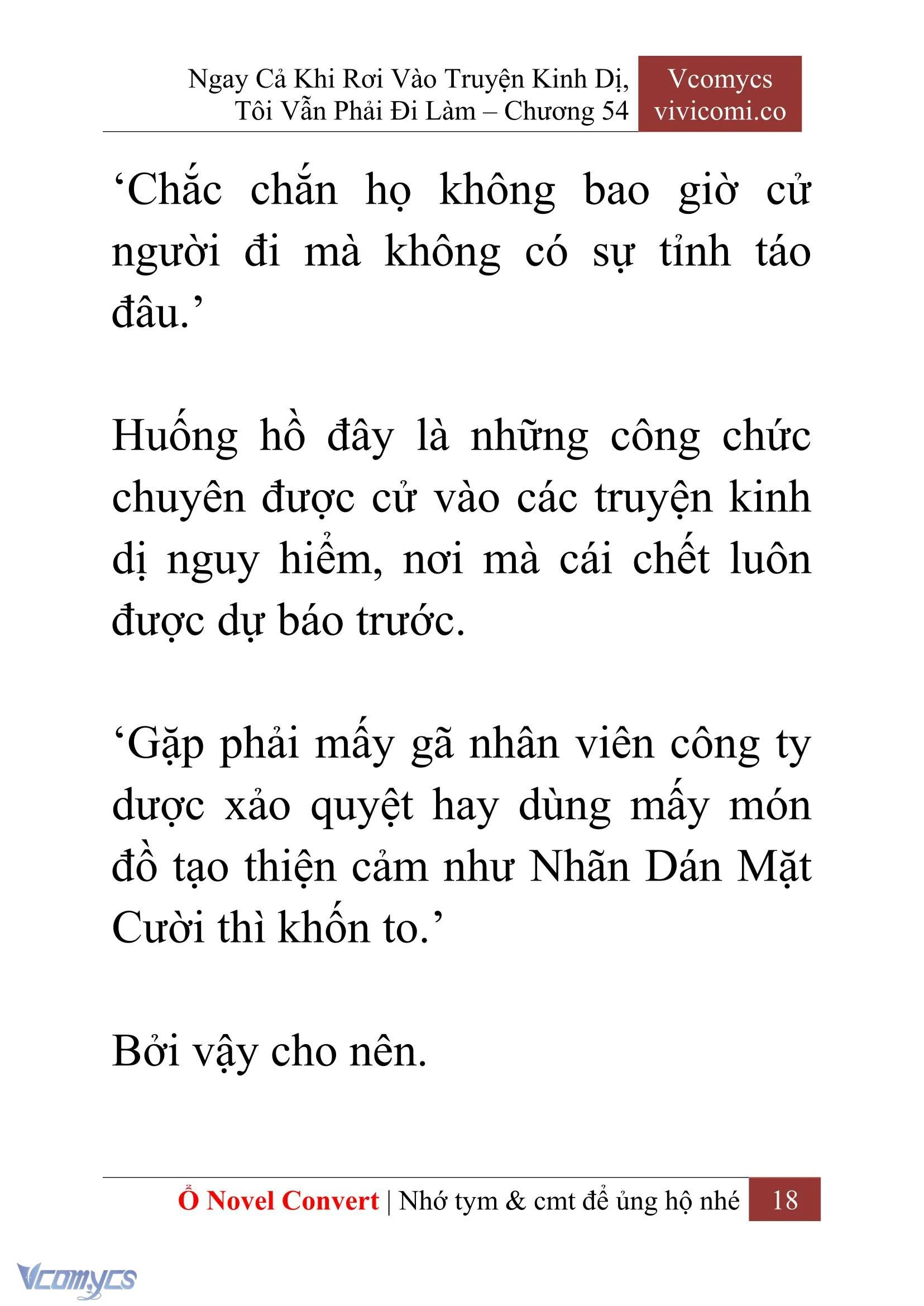 [Novel] Ngay Cả Khi Rơi Vào Truyện Kinh Dị, Tôi Vẫn Phải Đi Làm Chapter 54 - Trang 21