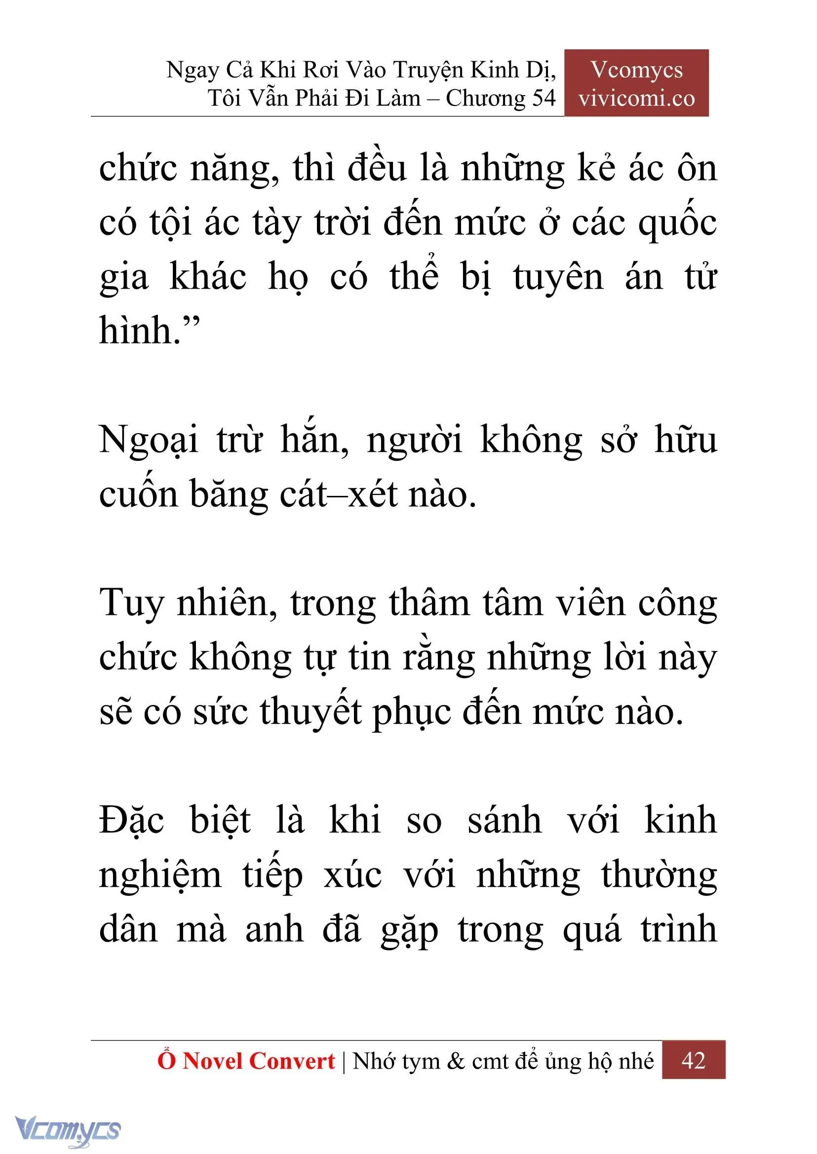 [Novel] Ngay Cả Khi Rơi Vào Truyện Kinh Dị, Tôi Vẫn Phải Đi Làm Chapter 54 - Trang 45
