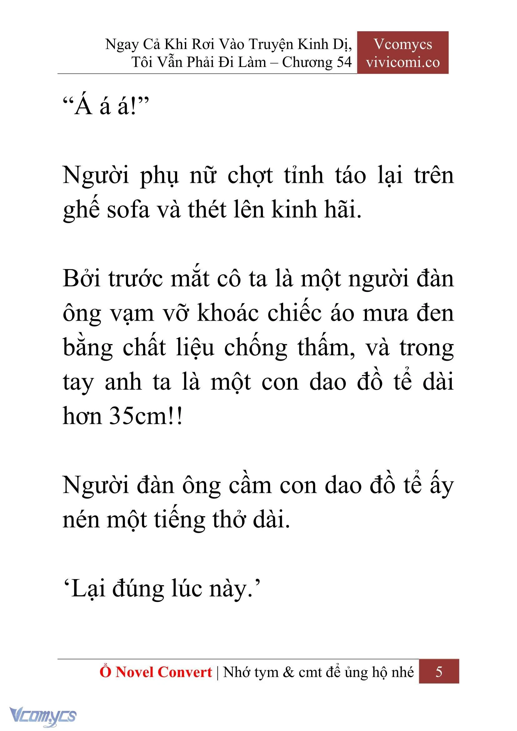 [Novel] Ngay Cả Khi Rơi Vào Truyện Kinh Dị, Tôi Vẫn Phải Đi Làm Chapter 54 - Trang 8