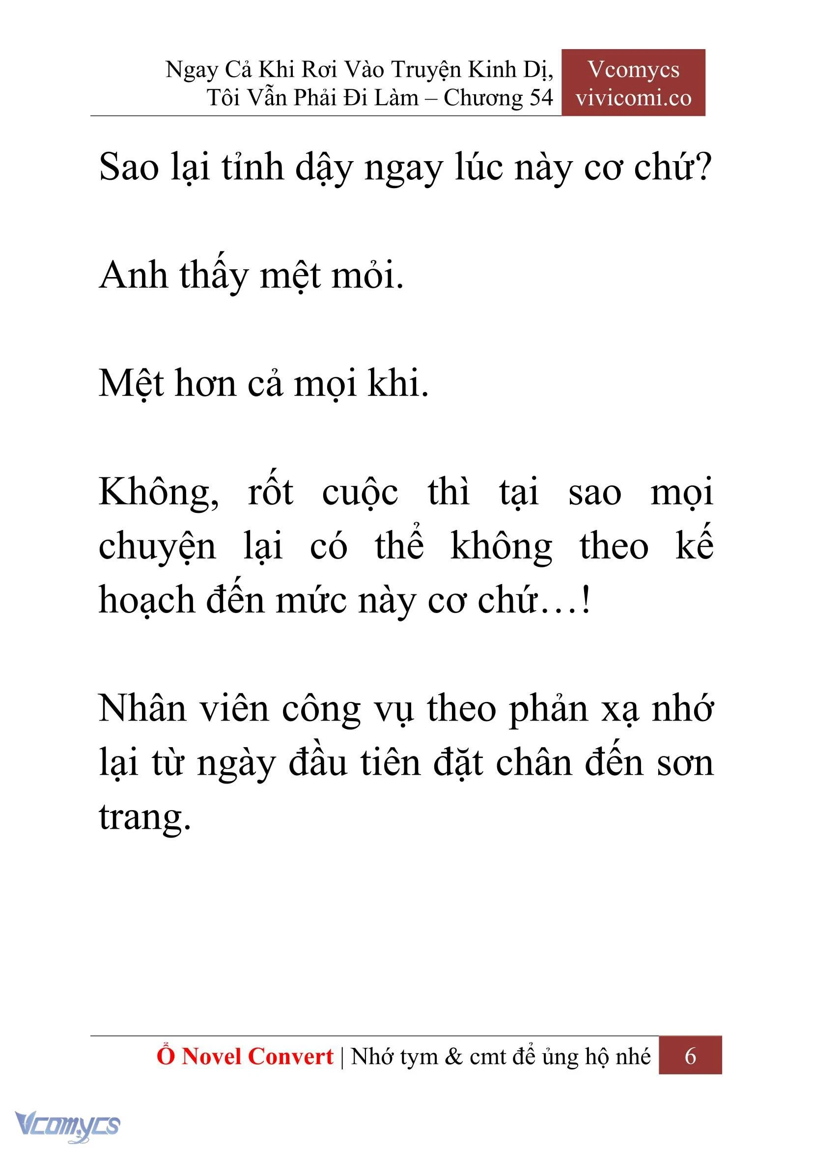 [Novel] Ngay Cả Khi Rơi Vào Truyện Kinh Dị, Tôi Vẫn Phải Đi Làm Chapter 54 - Trang 9