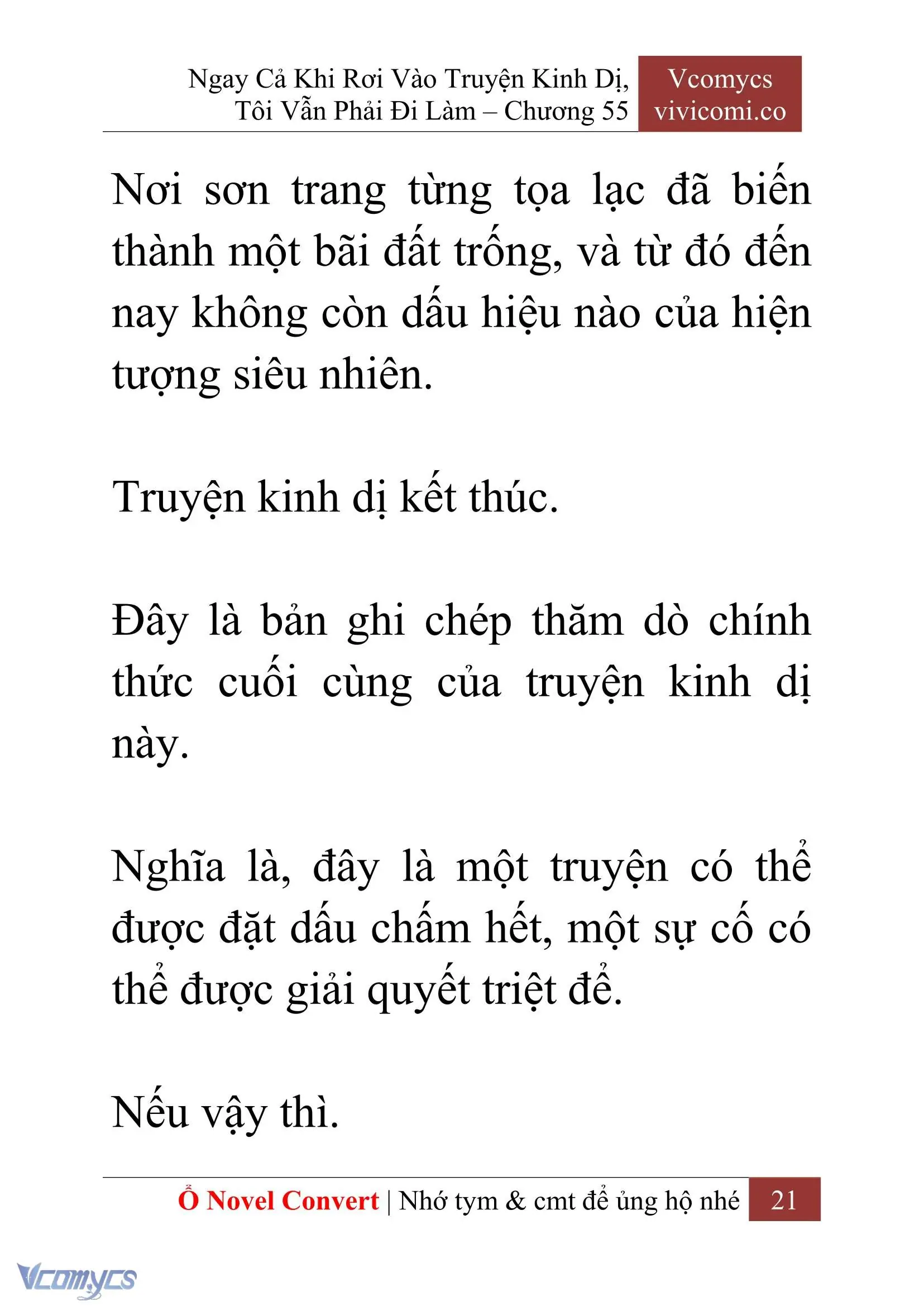 [Novel] Ngay Cả Khi Rơi Vào Truyện Kinh Dị, Tôi Vẫn Phải Đi Làm Chapter 55 - Trang 24