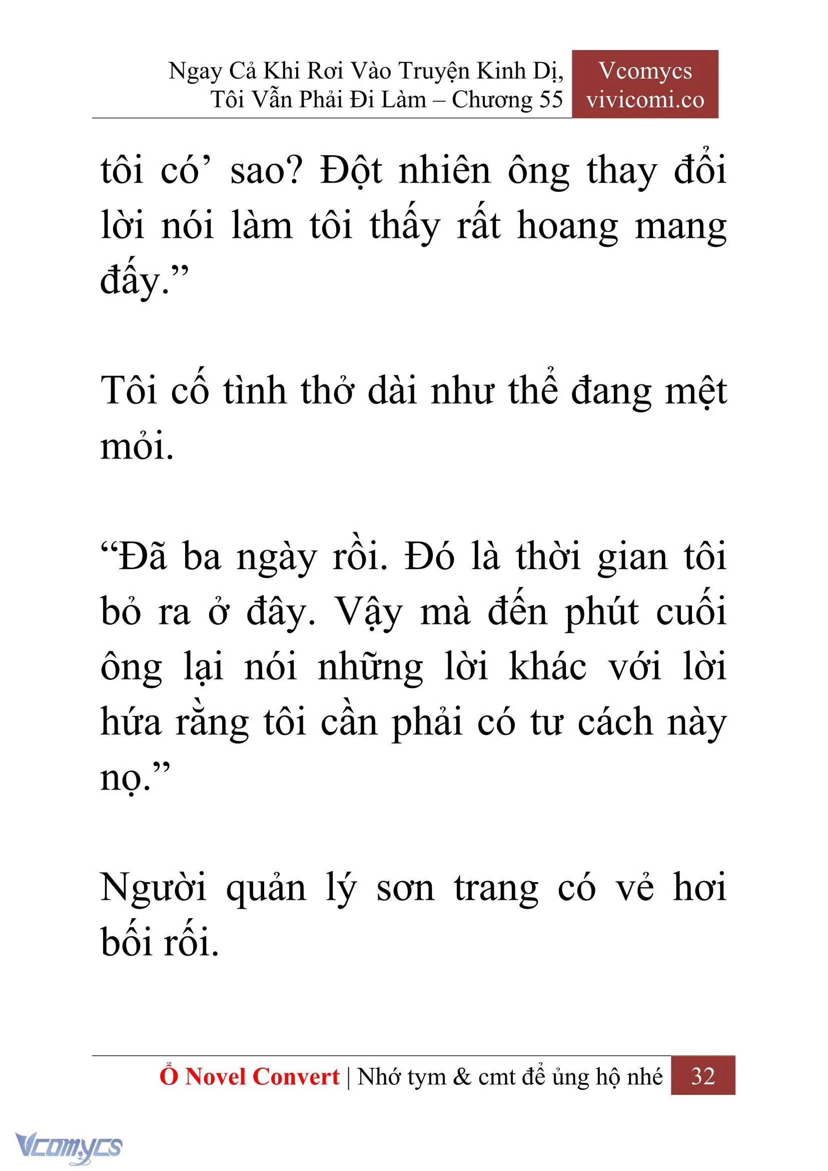 [Novel] Ngay Cả Khi Rơi Vào Truyện Kinh Dị, Tôi Vẫn Phải Đi Làm Chapter 55 - Trang 35
