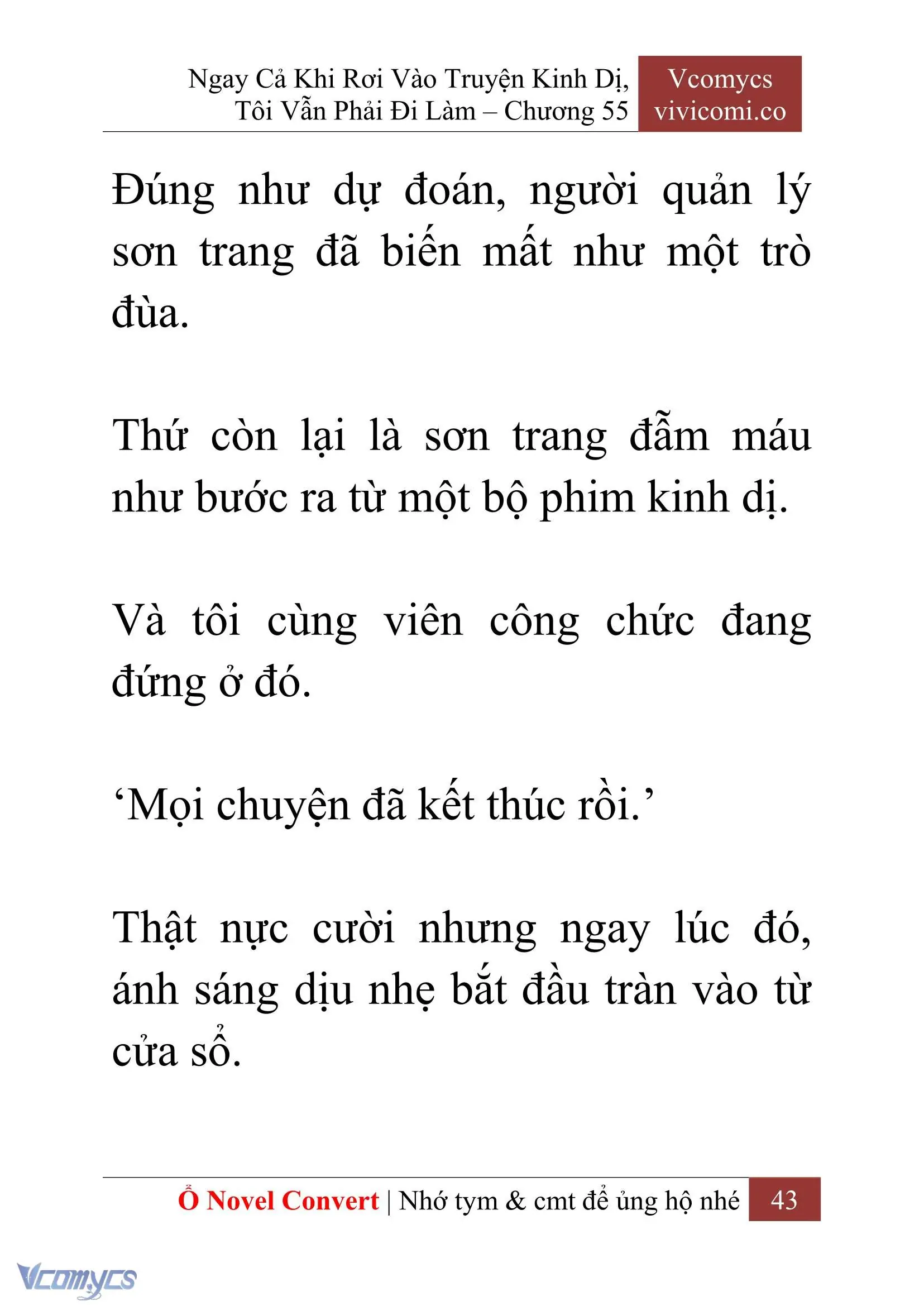 [Novel] Ngay Cả Khi Rơi Vào Truyện Kinh Dị, Tôi Vẫn Phải Đi Làm Chapter 55 - Trang 46