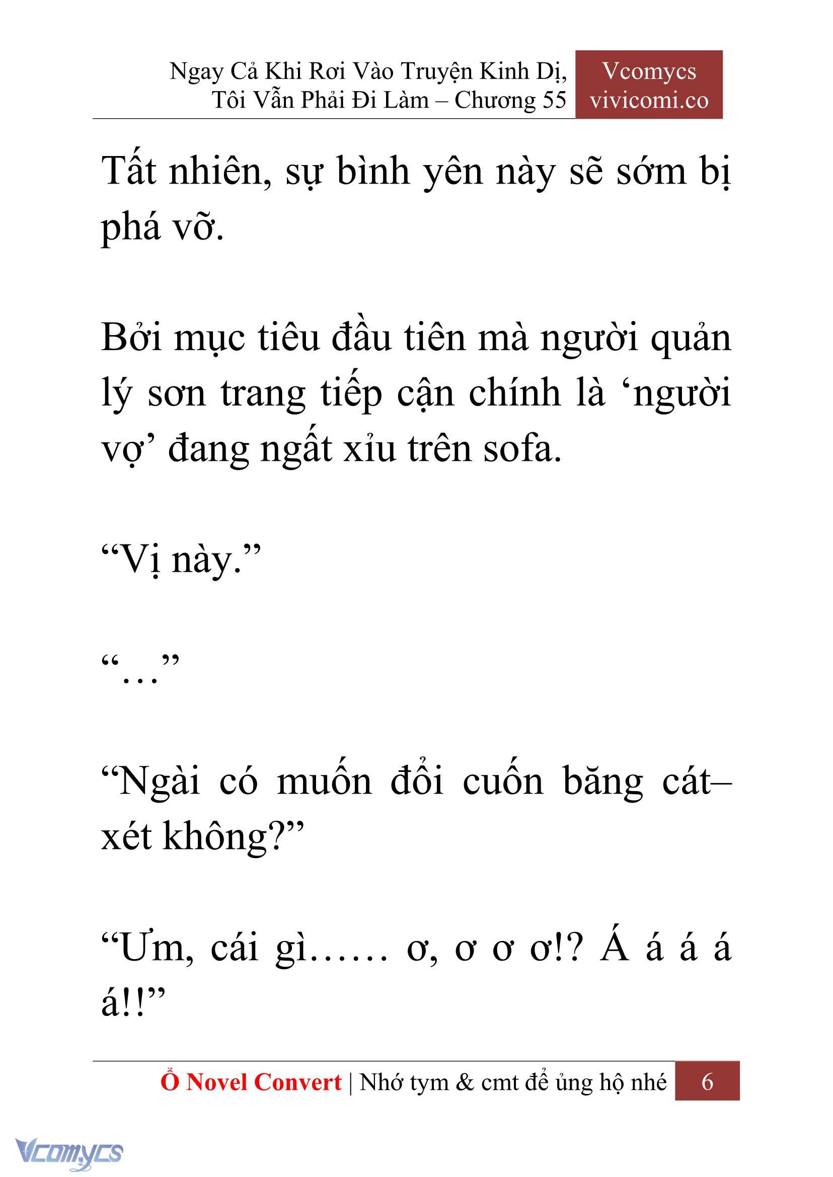 [Novel] Ngay Cả Khi Rơi Vào Truyện Kinh Dị, Tôi Vẫn Phải Đi Làm Chapter 55 - Trang 9