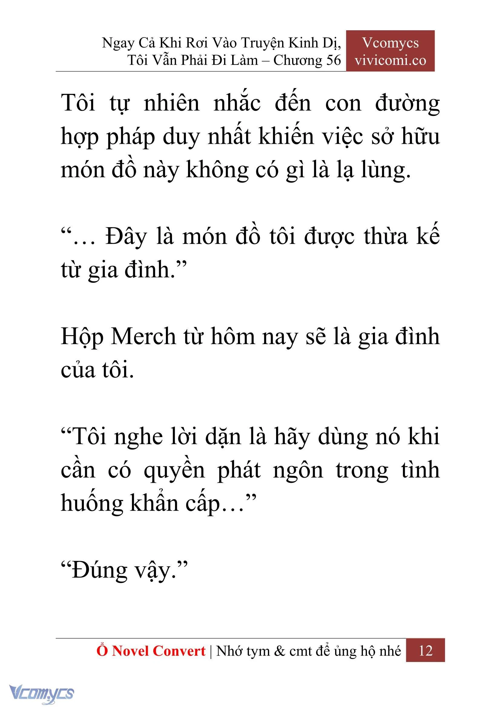 [Novel] Ngay Cả Khi Rơi Vào Truyện Kinh Dị, Tôi Vẫn Phải Đi Làm Chapter 56 - Trang 15