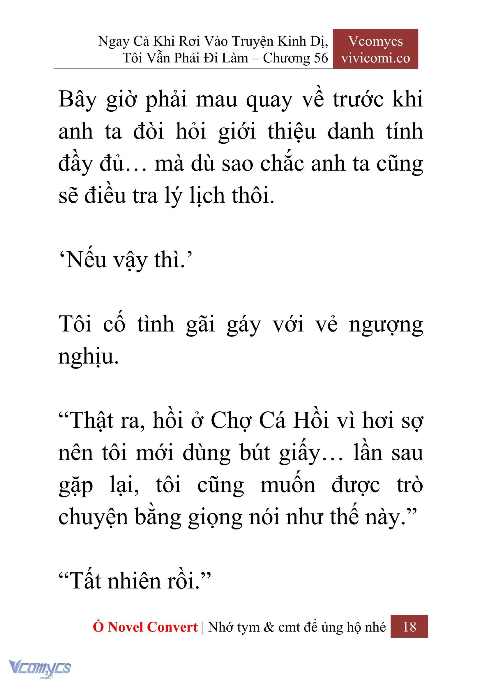 [Novel] Ngay Cả Khi Rơi Vào Truyện Kinh Dị, Tôi Vẫn Phải Đi Làm Chapter 56 - Trang 21