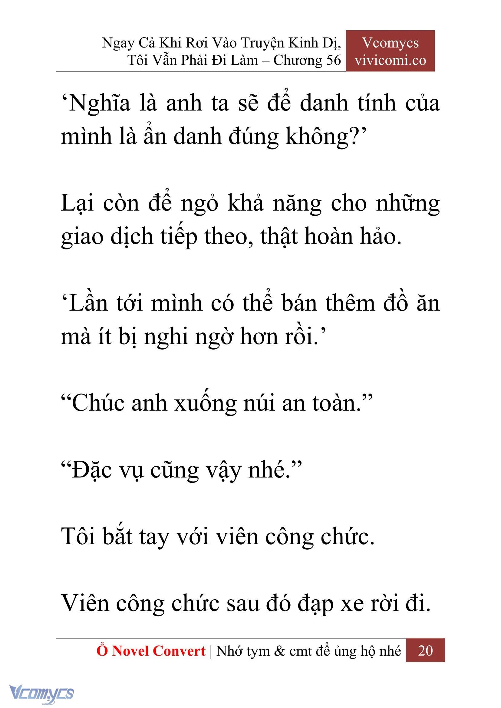 [Novel] Ngay Cả Khi Rơi Vào Truyện Kinh Dị, Tôi Vẫn Phải Đi Làm Chapter 56 - Trang 23