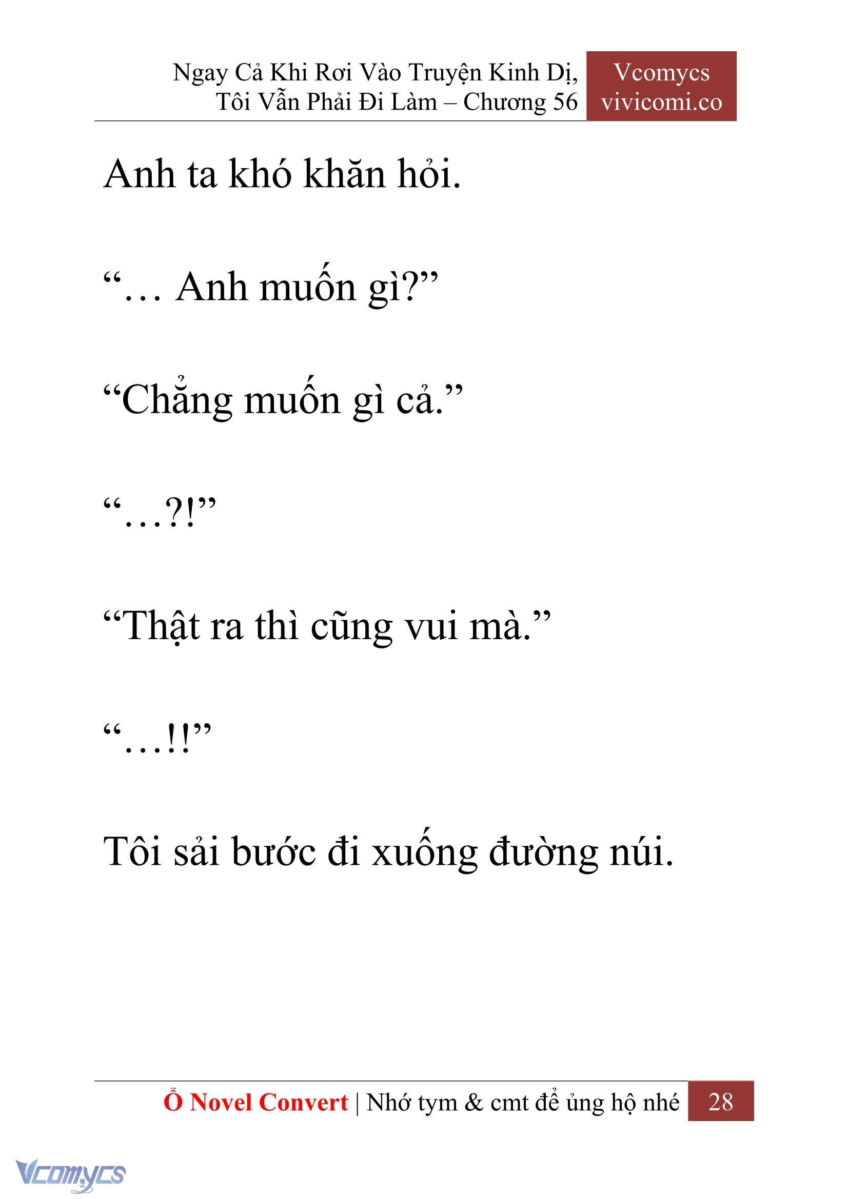 [Novel] Ngay Cả Khi Rơi Vào Truyện Kinh Dị, Tôi Vẫn Phải Đi Làm Chapter 56 - Trang 31