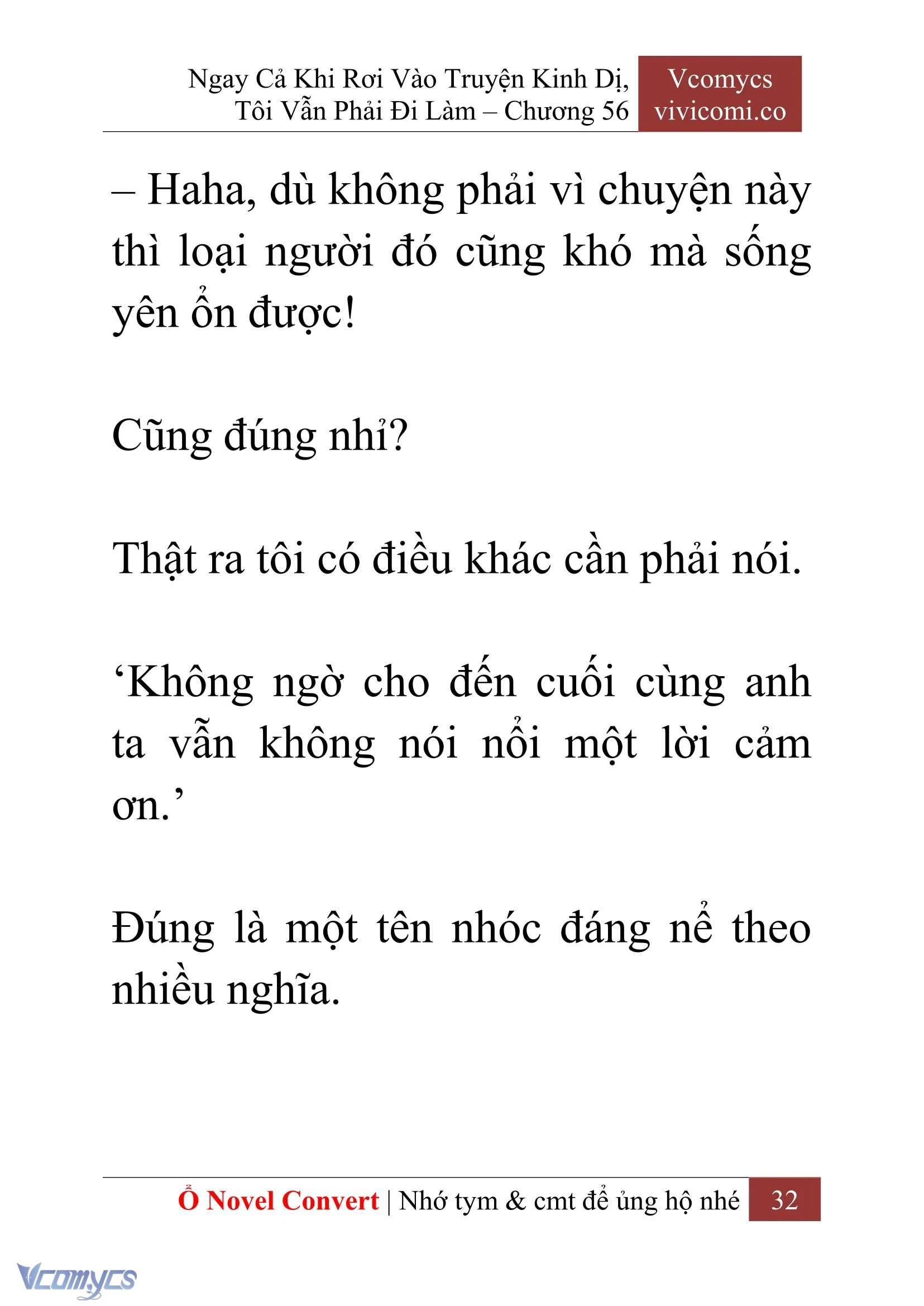 [Novel] Ngay Cả Khi Rơi Vào Truyện Kinh Dị, Tôi Vẫn Phải Đi Làm Chapter 56 - Trang 35