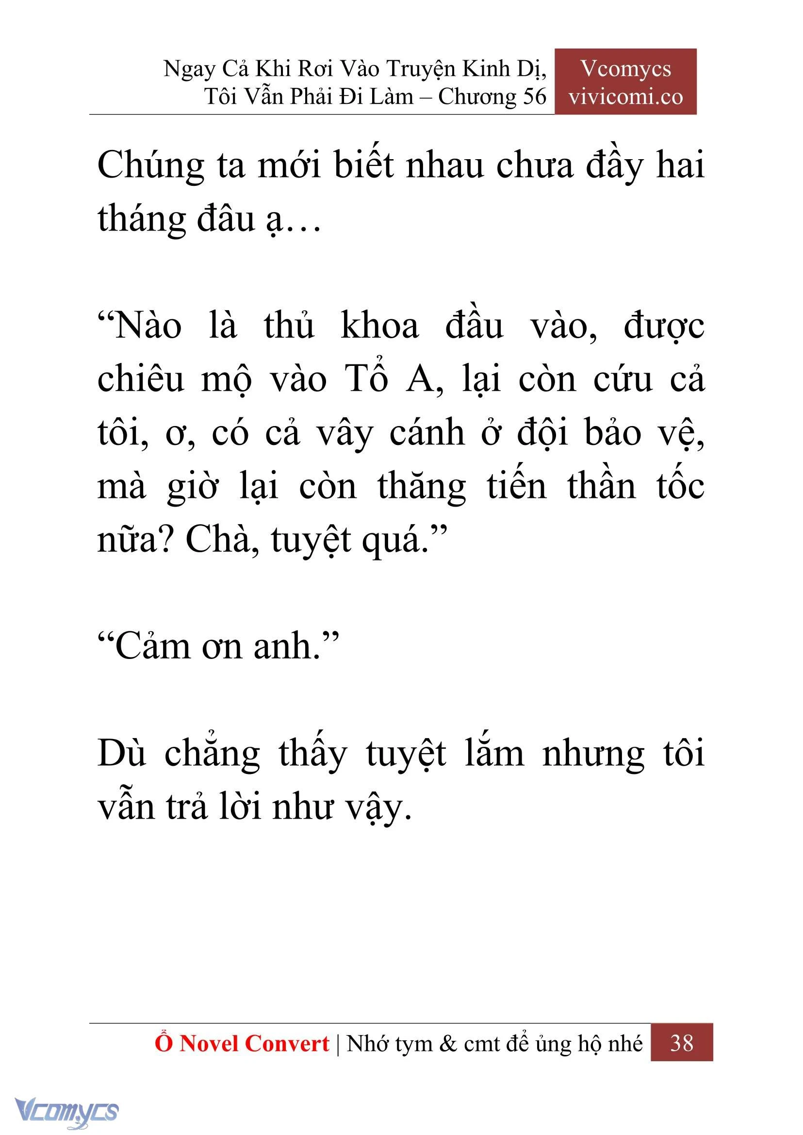 [Novel] Ngay Cả Khi Rơi Vào Truyện Kinh Dị, Tôi Vẫn Phải Đi Làm Chapter 56 - Trang 41