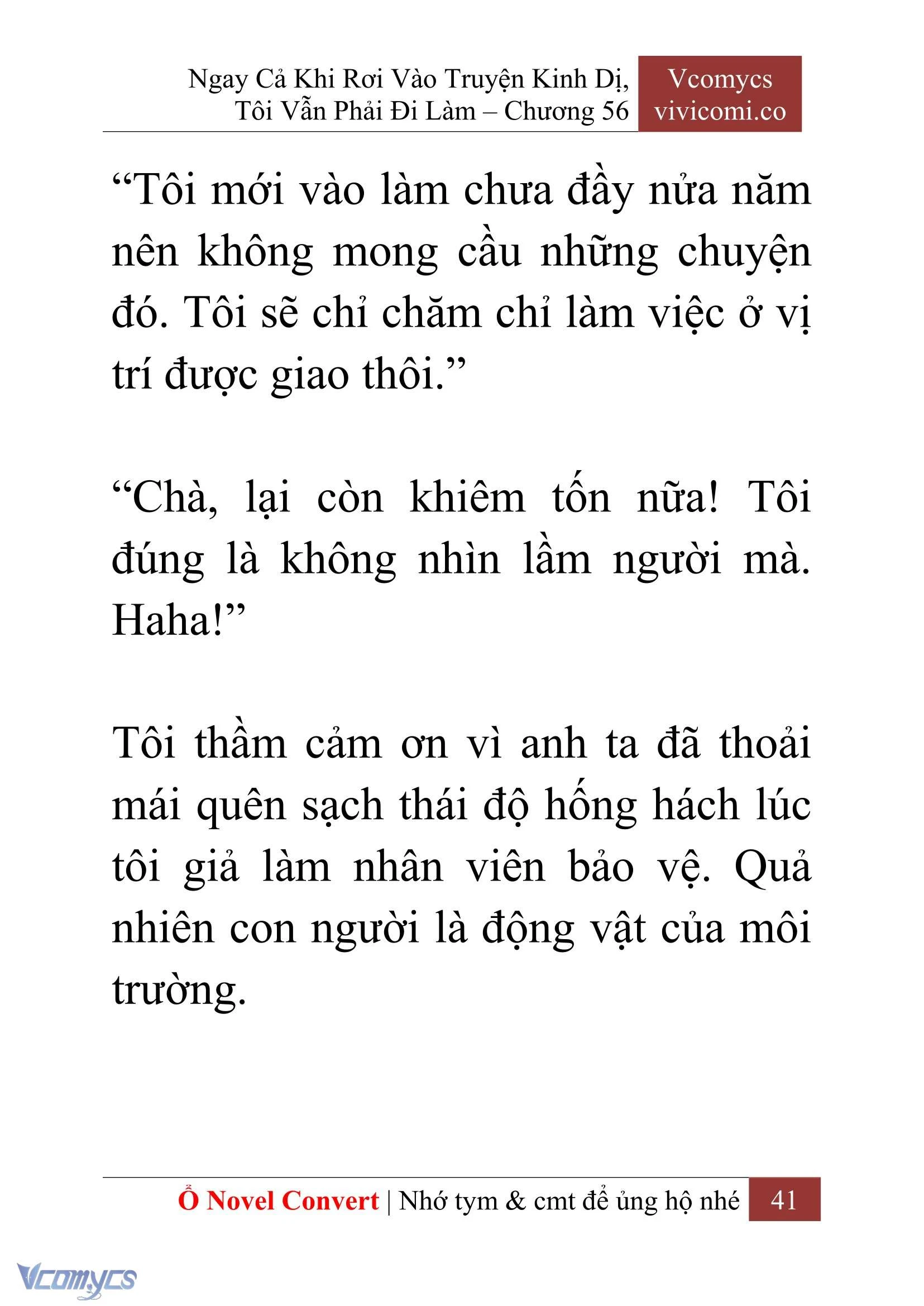 [Novel] Ngay Cả Khi Rơi Vào Truyện Kinh Dị, Tôi Vẫn Phải Đi Làm Chapter 56 - Trang 44
