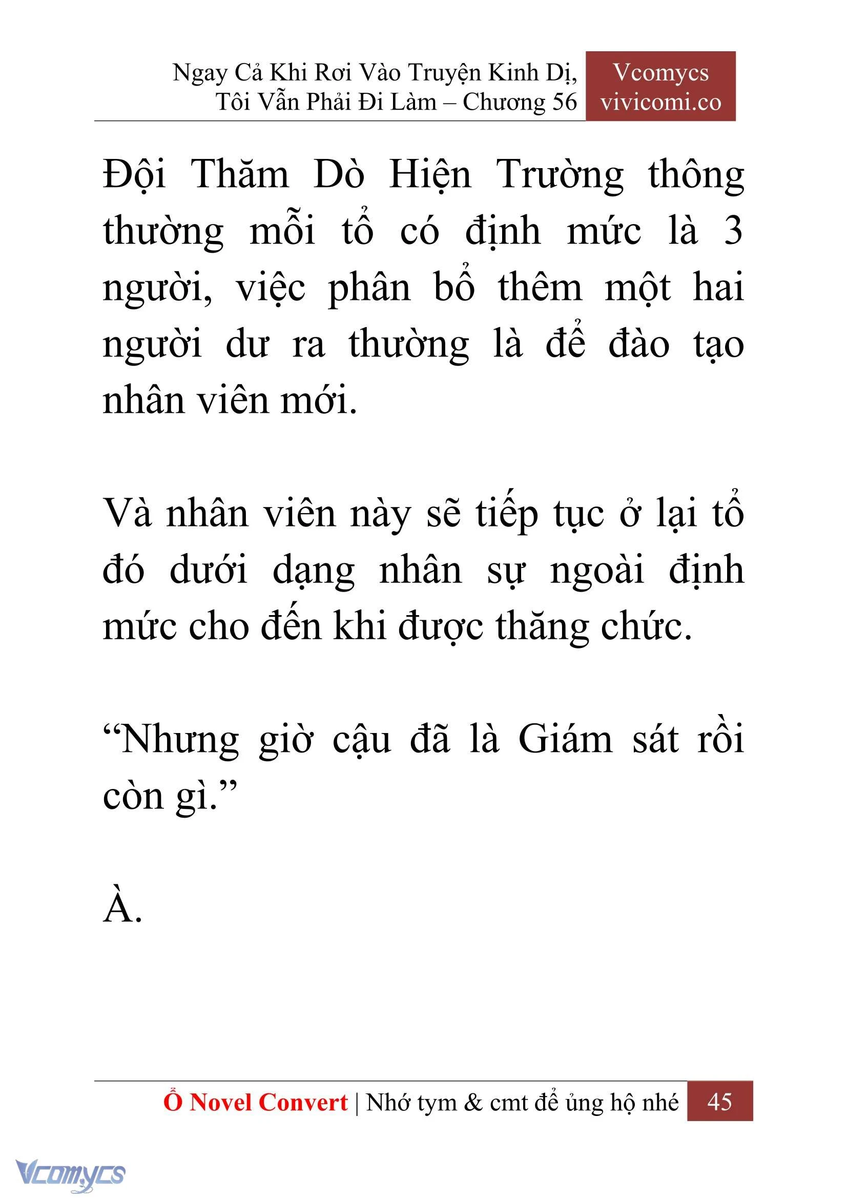 [Novel] Ngay Cả Khi Rơi Vào Truyện Kinh Dị, Tôi Vẫn Phải Đi Làm Chapter 56 - Trang 48