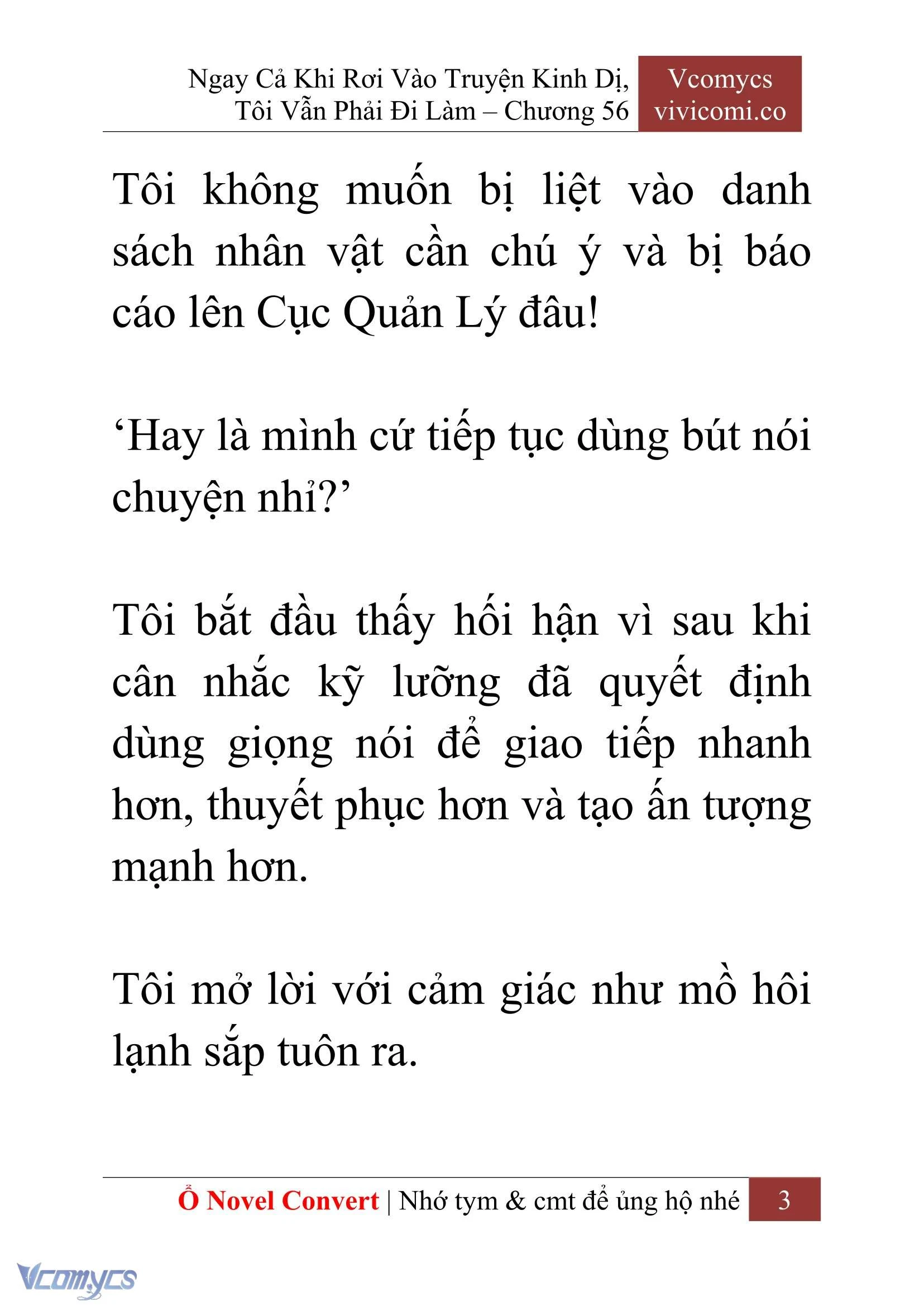 [Novel] Ngay Cả Khi Rơi Vào Truyện Kinh Dị, Tôi Vẫn Phải Đi Làm Chapter 56 - Trang 6