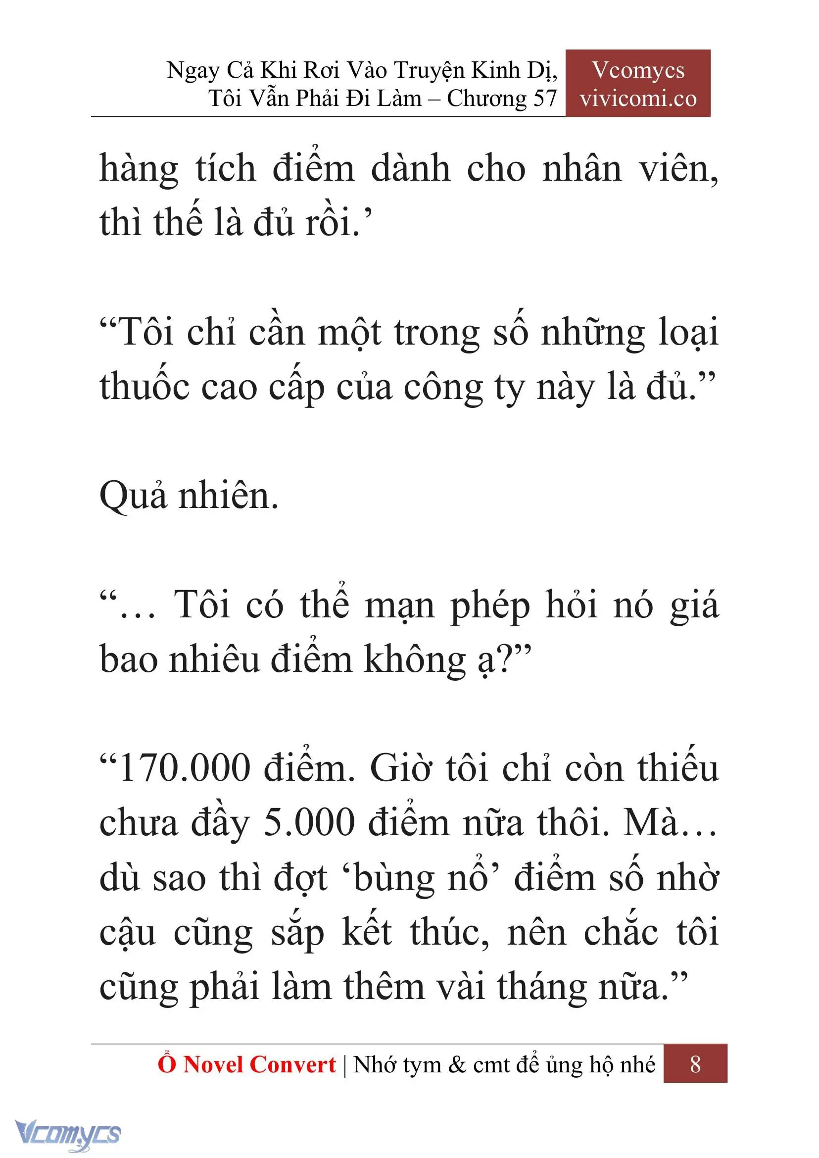 [Novel] Ngay Cả Khi Rơi Vào Truyện Kinh Dị, Tôi Vẫn Phải Đi Làm Chapter 57 - Trang 12