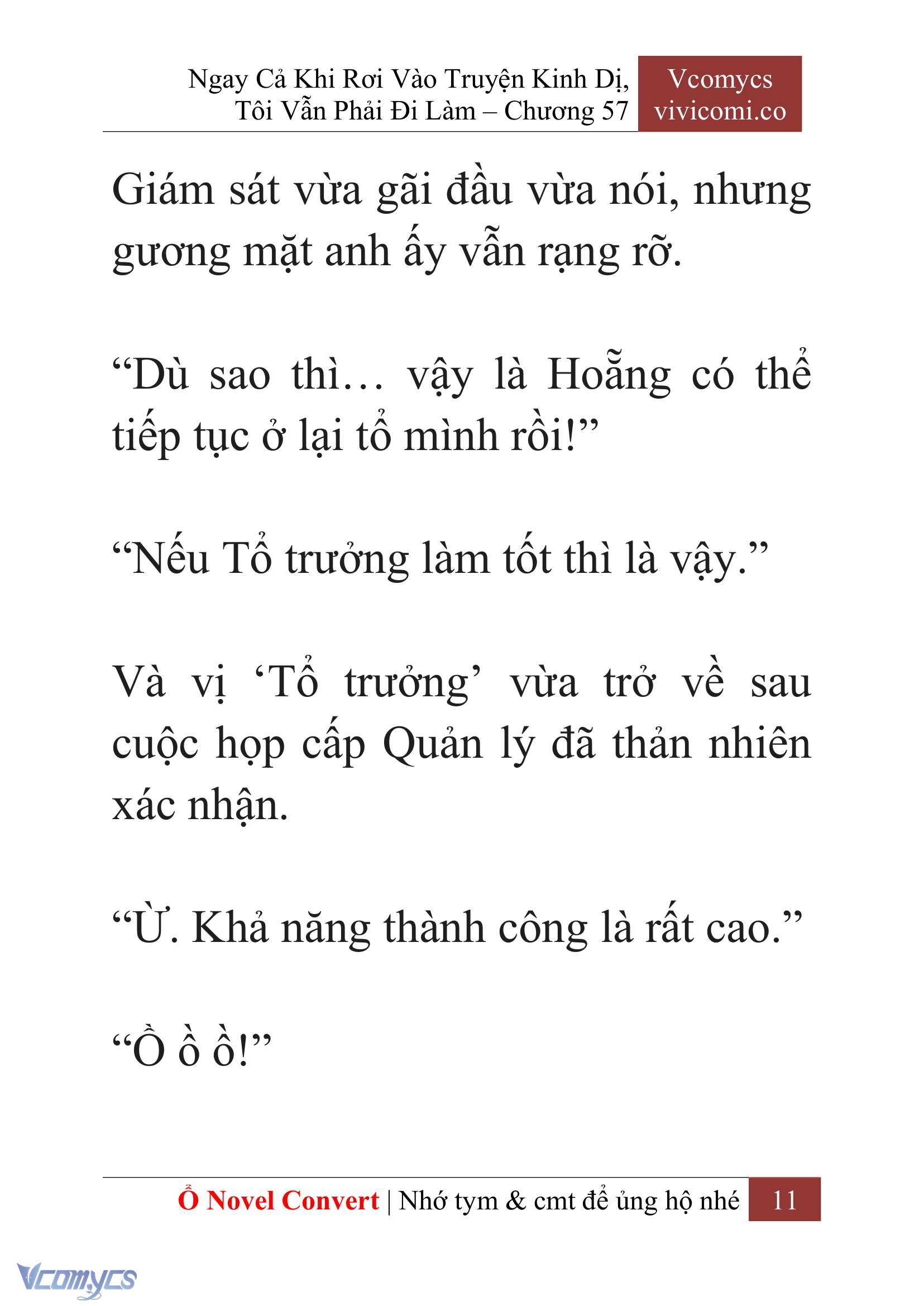 [Novel] Ngay Cả Khi Rơi Vào Truyện Kinh Dị, Tôi Vẫn Phải Đi Làm Chapter 57 - Trang 15