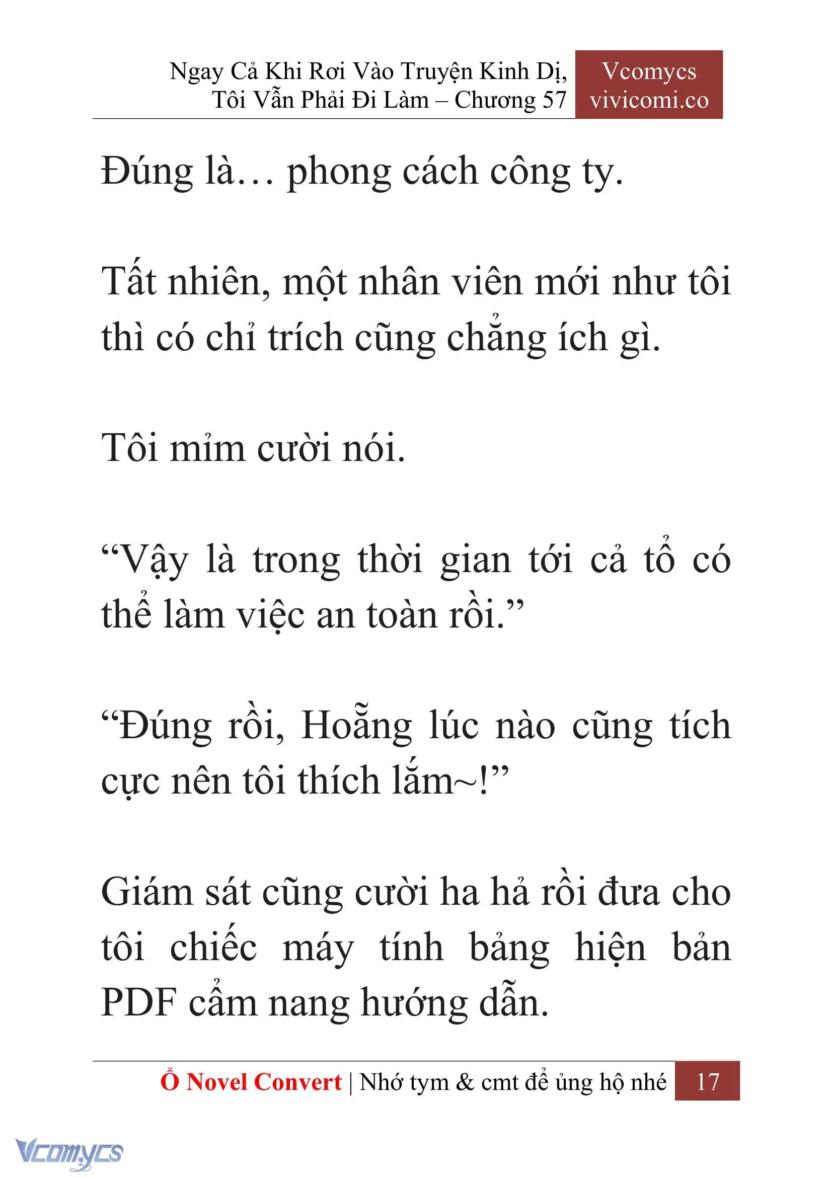 [Novel] Ngay Cả Khi Rơi Vào Truyện Kinh Dị, Tôi Vẫn Phải Đi Làm Chapter 57 - Trang 21