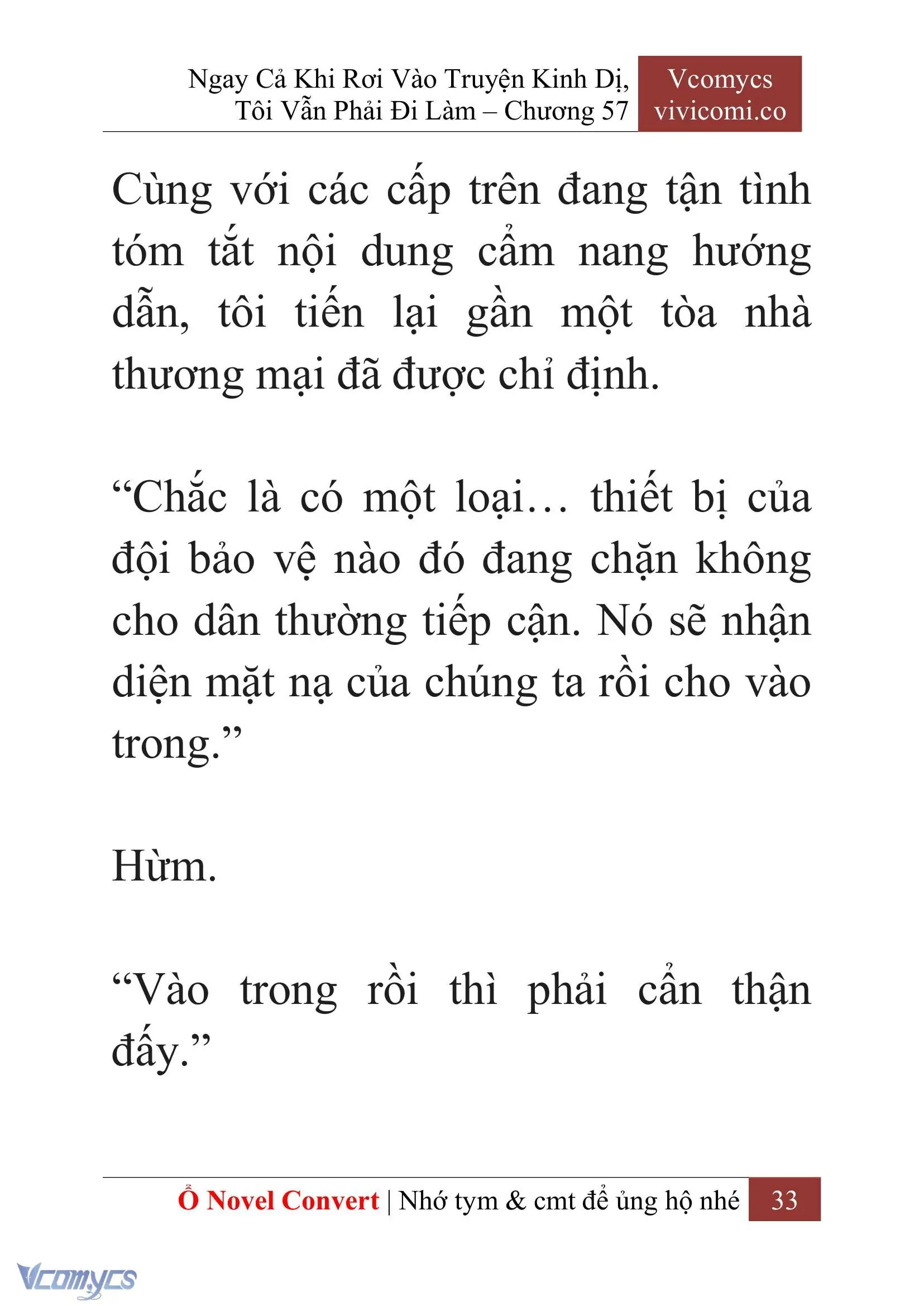 [Novel] Ngay Cả Khi Rơi Vào Truyện Kinh Dị, Tôi Vẫn Phải Đi Làm Chapter 57 - Trang 37