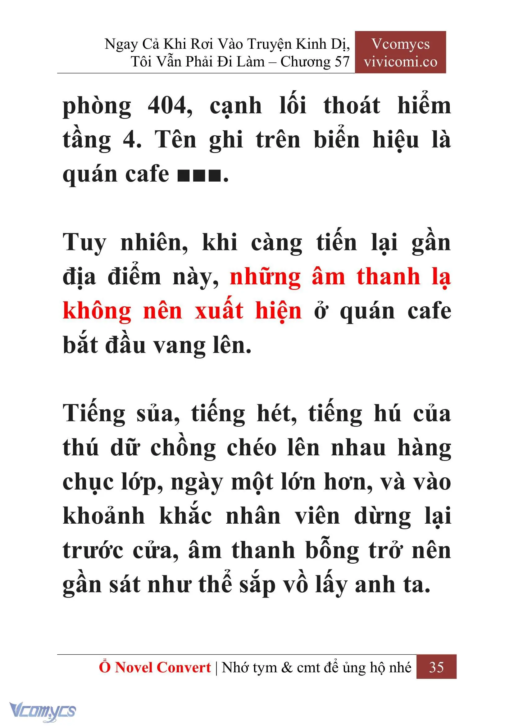 [Novel] Ngay Cả Khi Rơi Vào Truyện Kinh Dị, Tôi Vẫn Phải Đi Làm Chapter 57 - Trang 39
