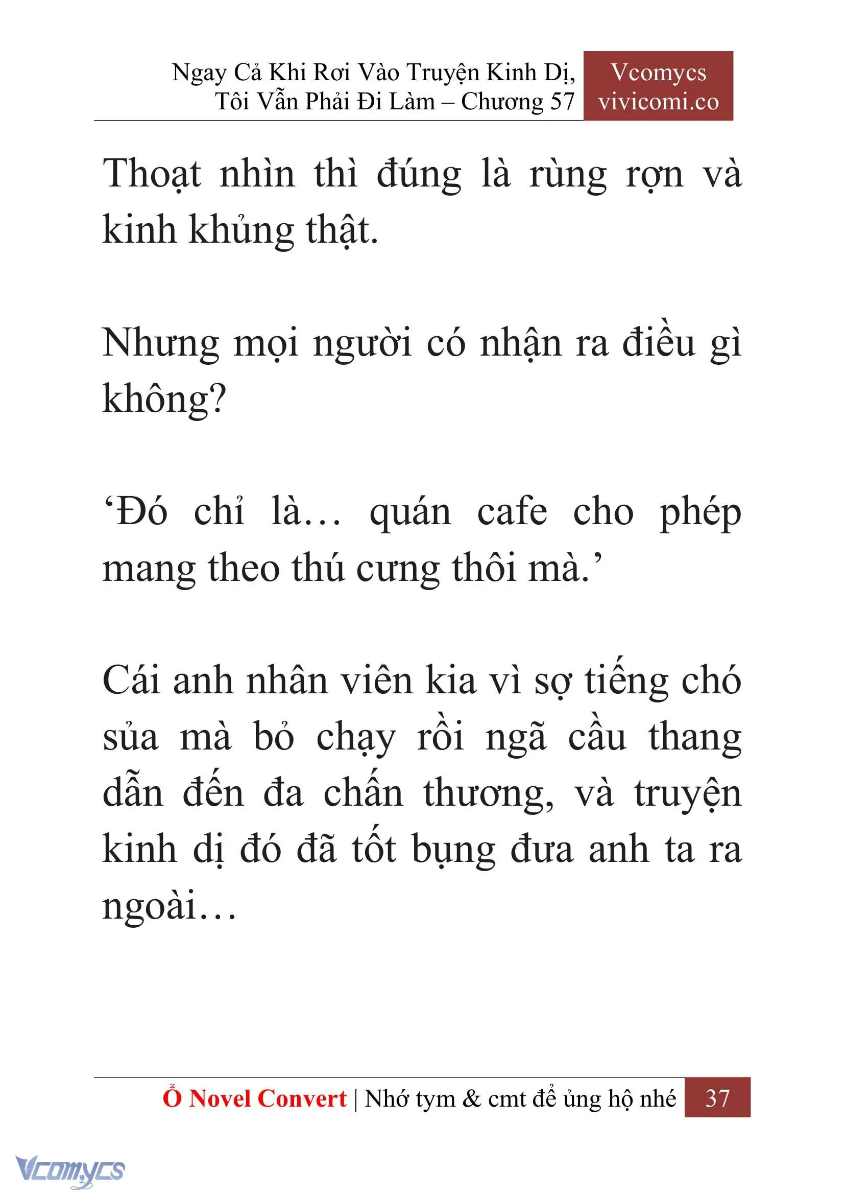[Novel] Ngay Cả Khi Rơi Vào Truyện Kinh Dị, Tôi Vẫn Phải Đi Làm Chapter 57 - Trang 41
