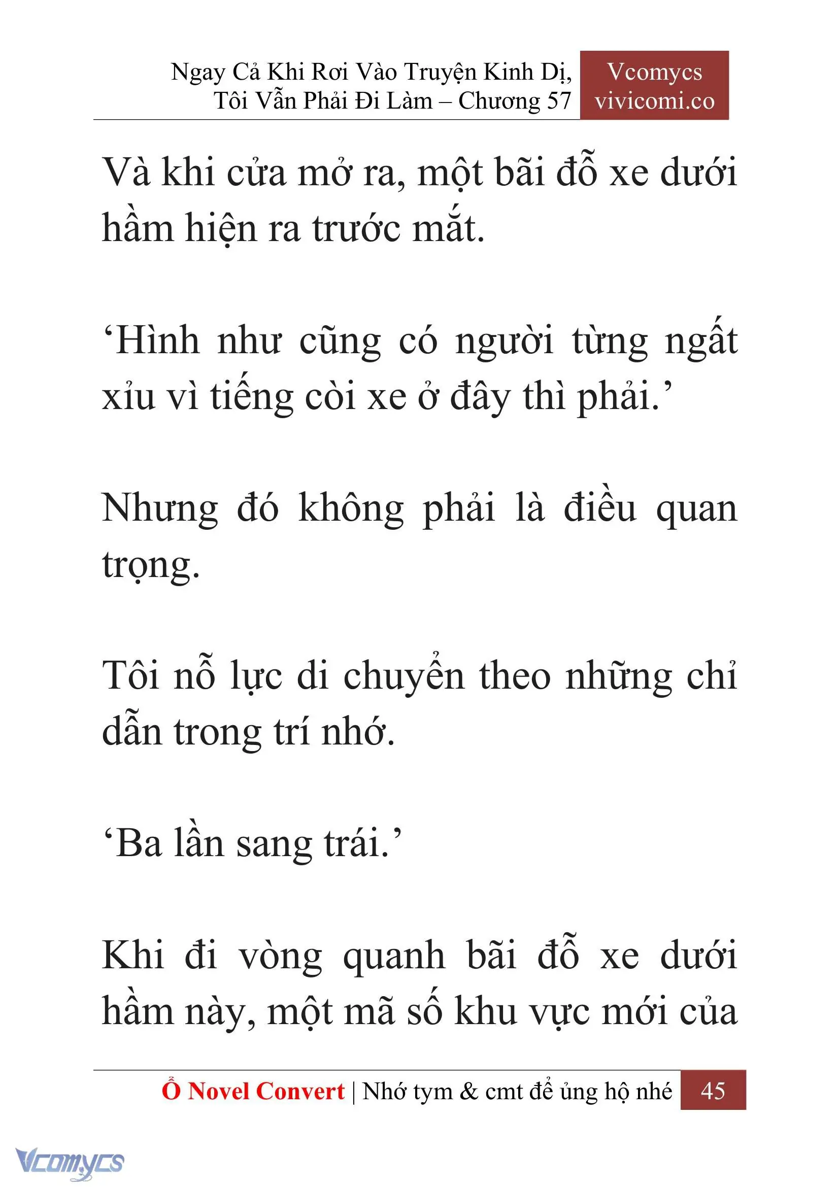 [Novel] Ngay Cả Khi Rơi Vào Truyện Kinh Dị, Tôi Vẫn Phải Đi Làm Chapter 57 - Trang 49