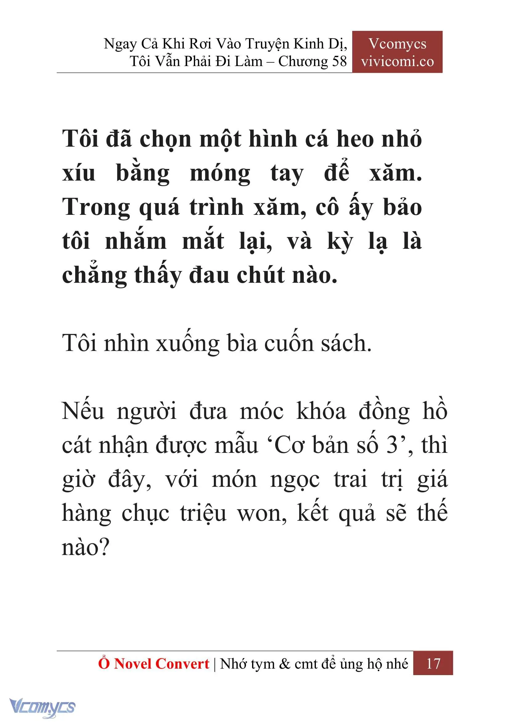 [Novel] Ngay Cả Khi Rơi Vào Truyện Kinh Dị, Tôi Vẫn Phải Đi Làm Chapter 58 - Trang 21
