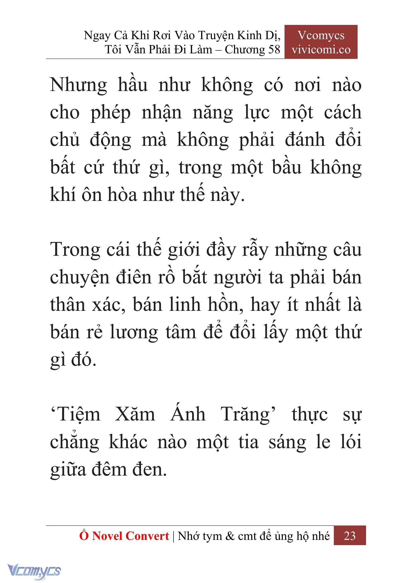 [Novel] Ngay Cả Khi Rơi Vào Truyện Kinh Dị, Tôi Vẫn Phải Đi Làm Chapter 58 - Trang 27