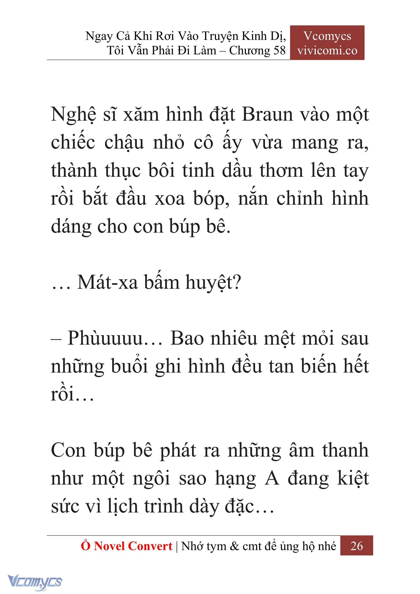 [Novel] Ngay Cả Khi Rơi Vào Truyện Kinh Dị, Tôi Vẫn Phải Đi Làm Chapter 58 - Trang 30
