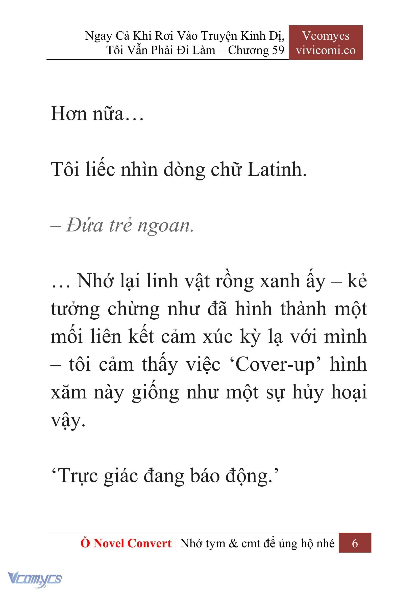 [Novel] Ngay Cả Khi Rơi Vào Truyện Kinh Dị, Tôi Vẫn Phải Đi Làm Chapter 59 - Trang 10