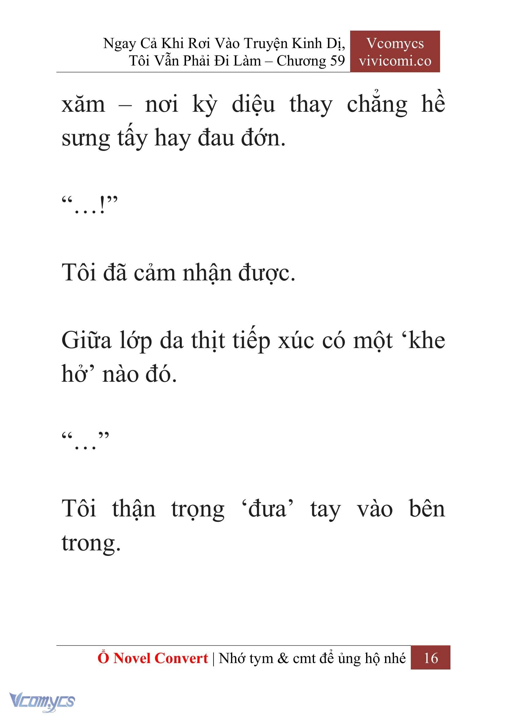 [Novel] Ngay Cả Khi Rơi Vào Truyện Kinh Dị, Tôi Vẫn Phải Đi Làm Chapter 59 - Trang 20