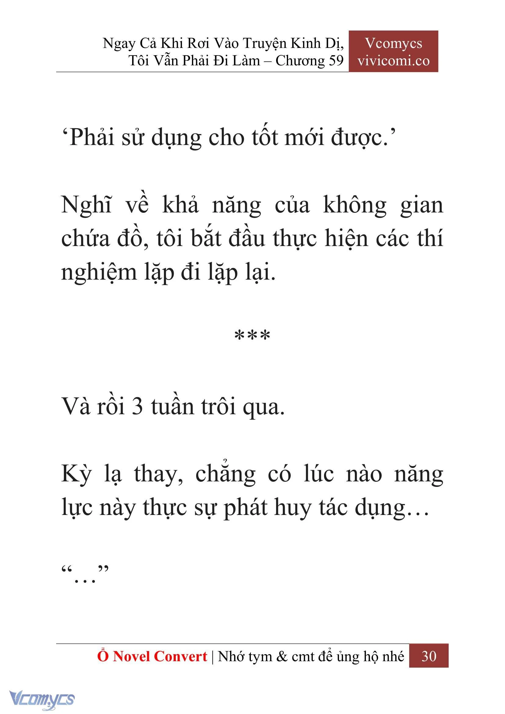 [Novel] Ngay Cả Khi Rơi Vào Truyện Kinh Dị, Tôi Vẫn Phải Đi Làm Chapter 59 - Trang 34