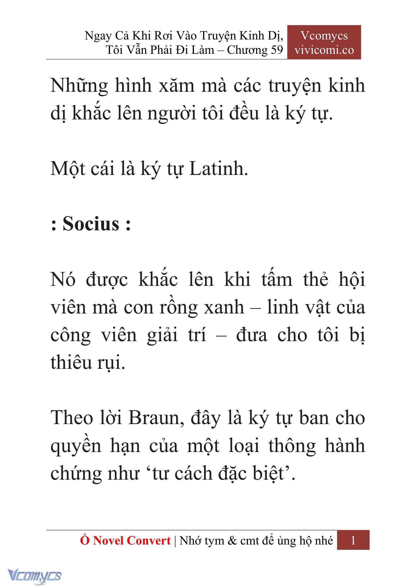 [Novel] Ngay Cả Khi Rơi Vào Truyện Kinh Dị, Tôi Vẫn Phải Đi Làm Chapter 59 - Trang 5
