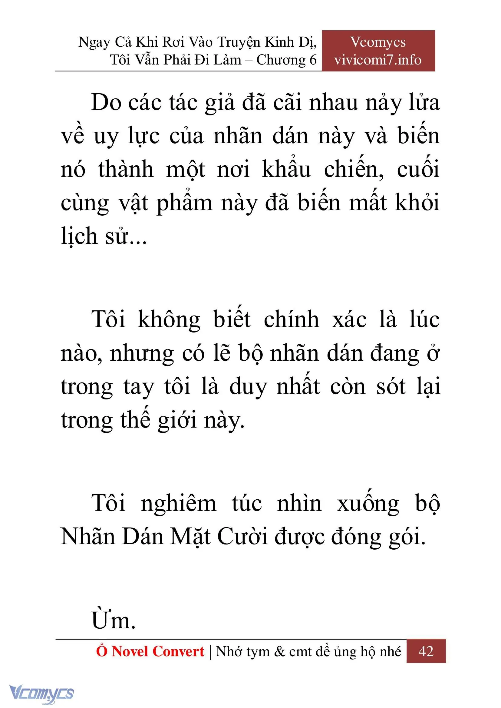 [Novel] Ngay Cả Khi Rơi Vào Truyện Kinh Dị, Tôi Vẫn Phải Đi Làm Chapter 6 - Trang 45