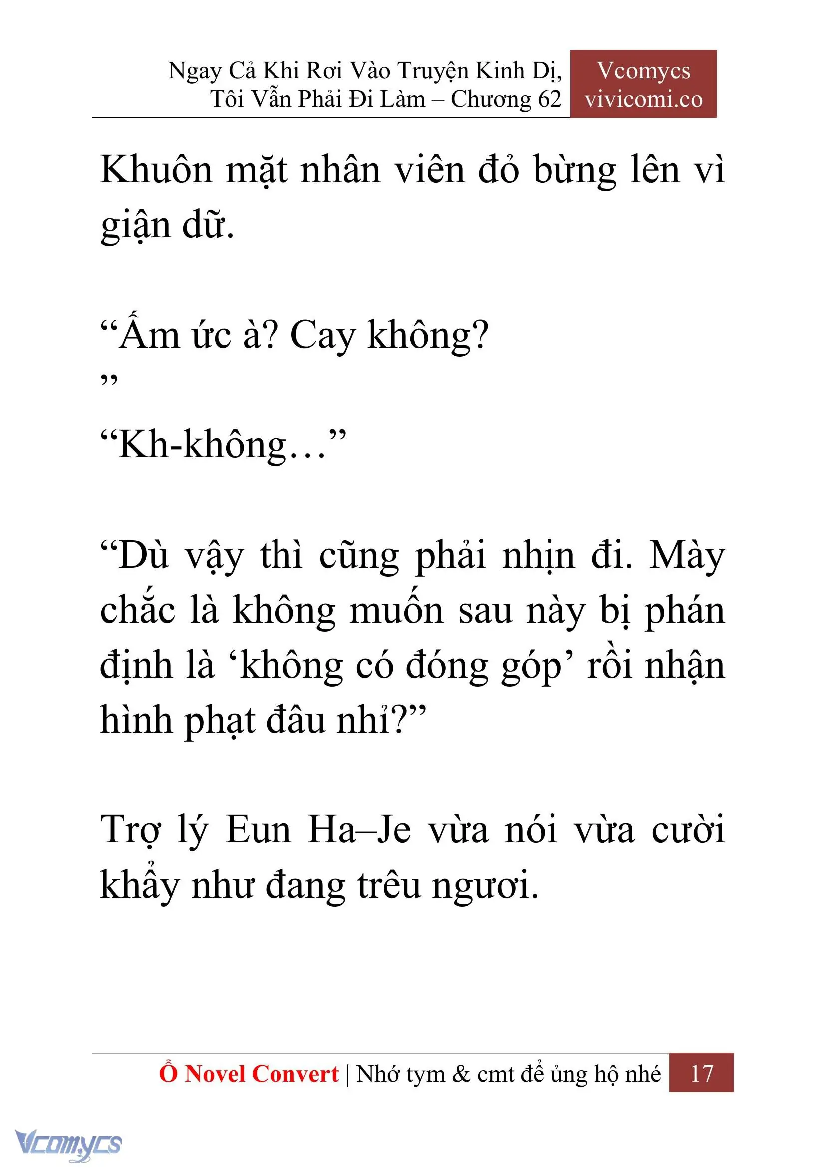 [Novel] Ngay Cả Khi Rơi Vào Truyện Kinh Dị, Tôi Vẫn Phải Đi Làm Chapter 62 - Trang 21