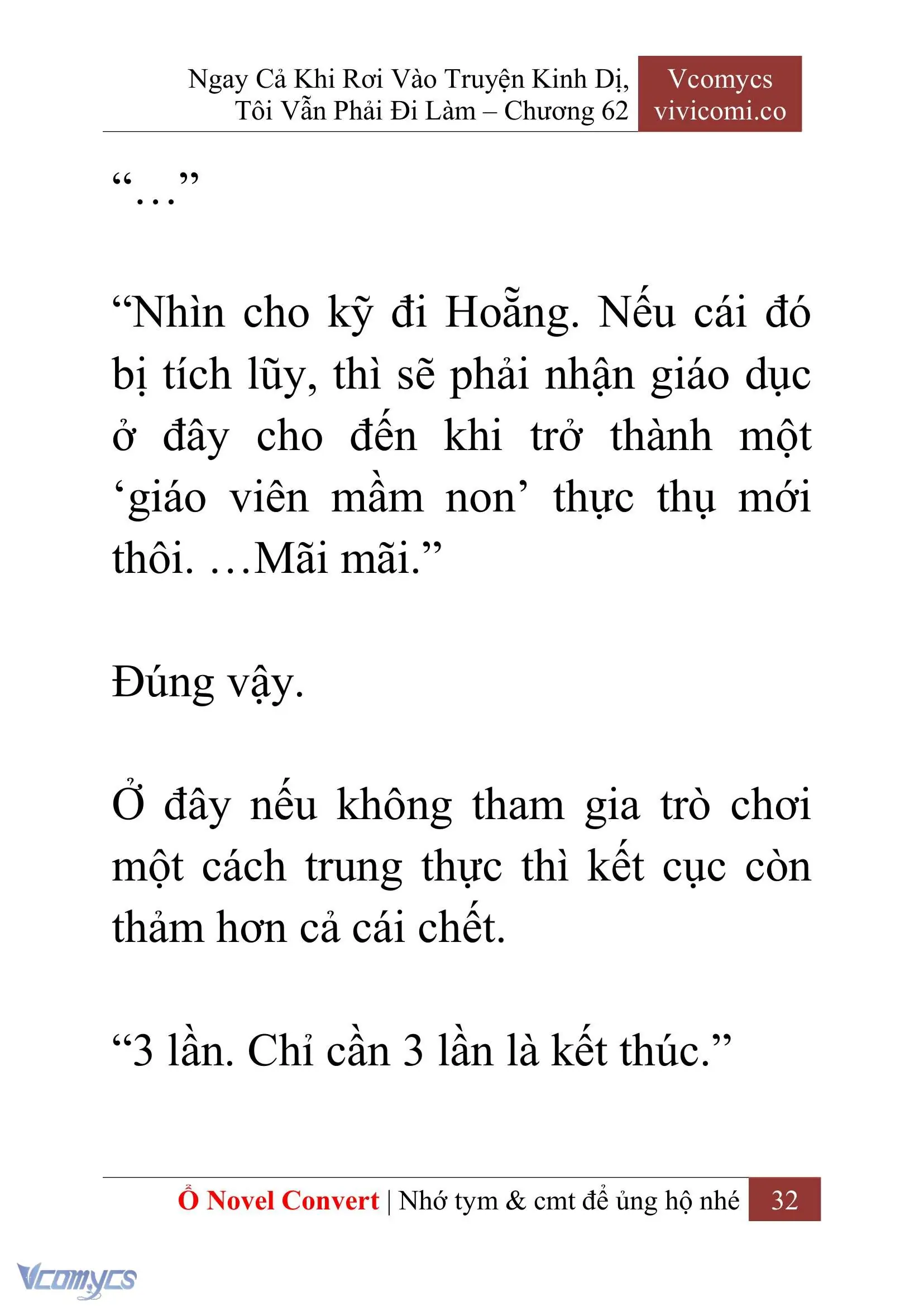 [Novel] Ngay Cả Khi Rơi Vào Truyện Kinh Dị, Tôi Vẫn Phải Đi Làm Chapter 62 - Trang 36