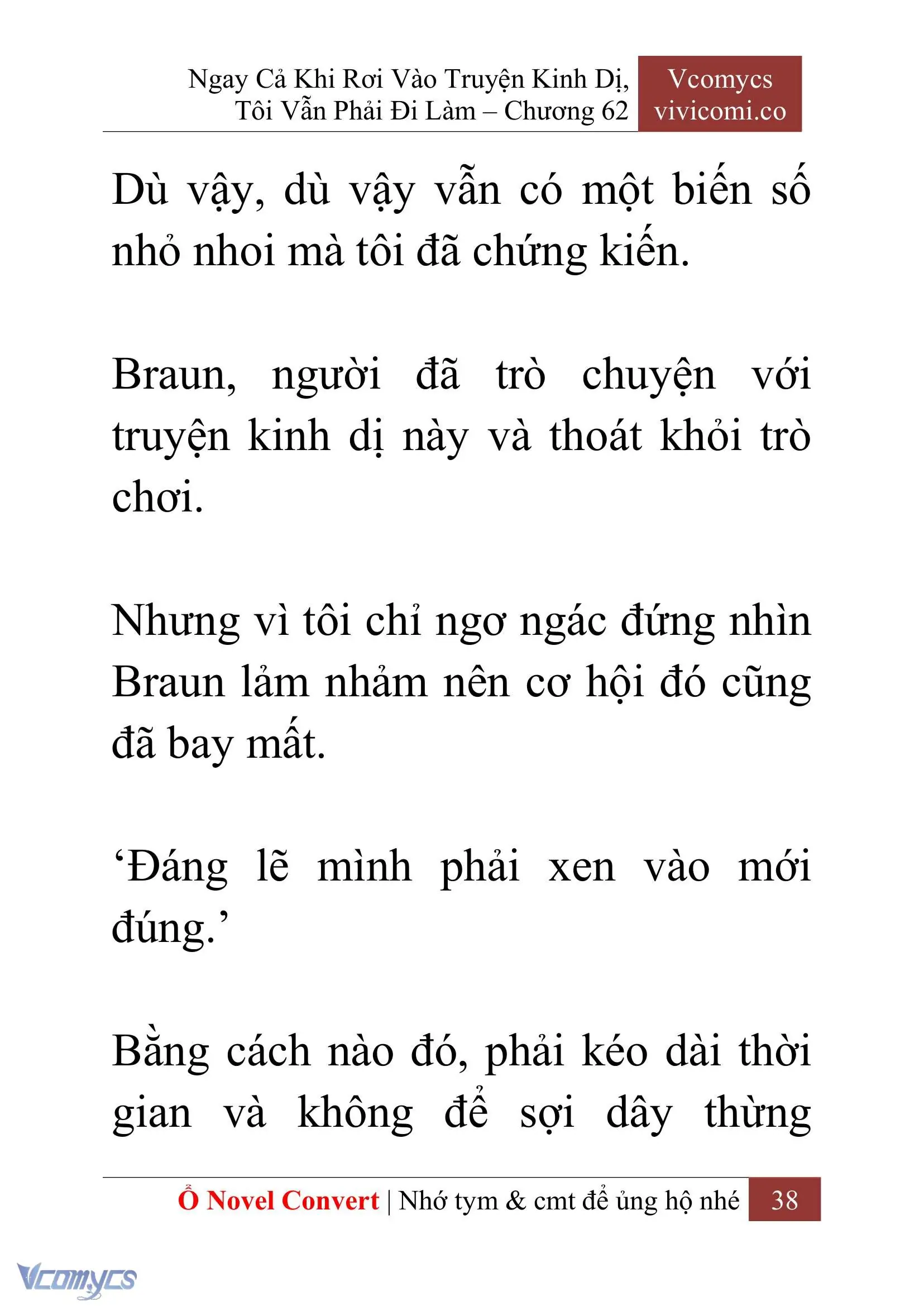 [Novel] Ngay Cả Khi Rơi Vào Truyện Kinh Dị, Tôi Vẫn Phải Đi Làm Chapter 62 - Trang 42