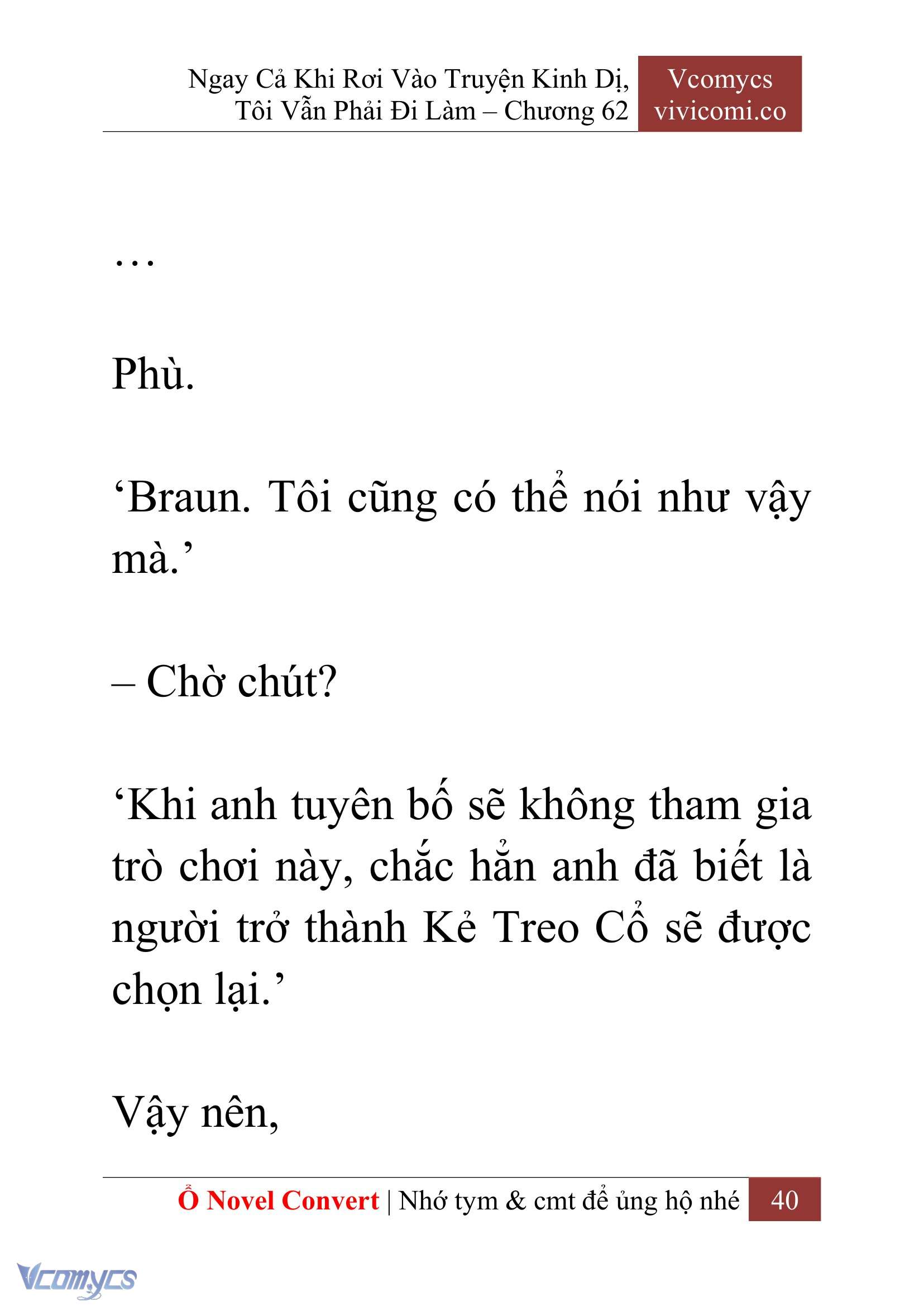 [Novel] Ngay Cả Khi Rơi Vào Truyện Kinh Dị, Tôi Vẫn Phải Đi Làm Chapter 62 - Trang 44
