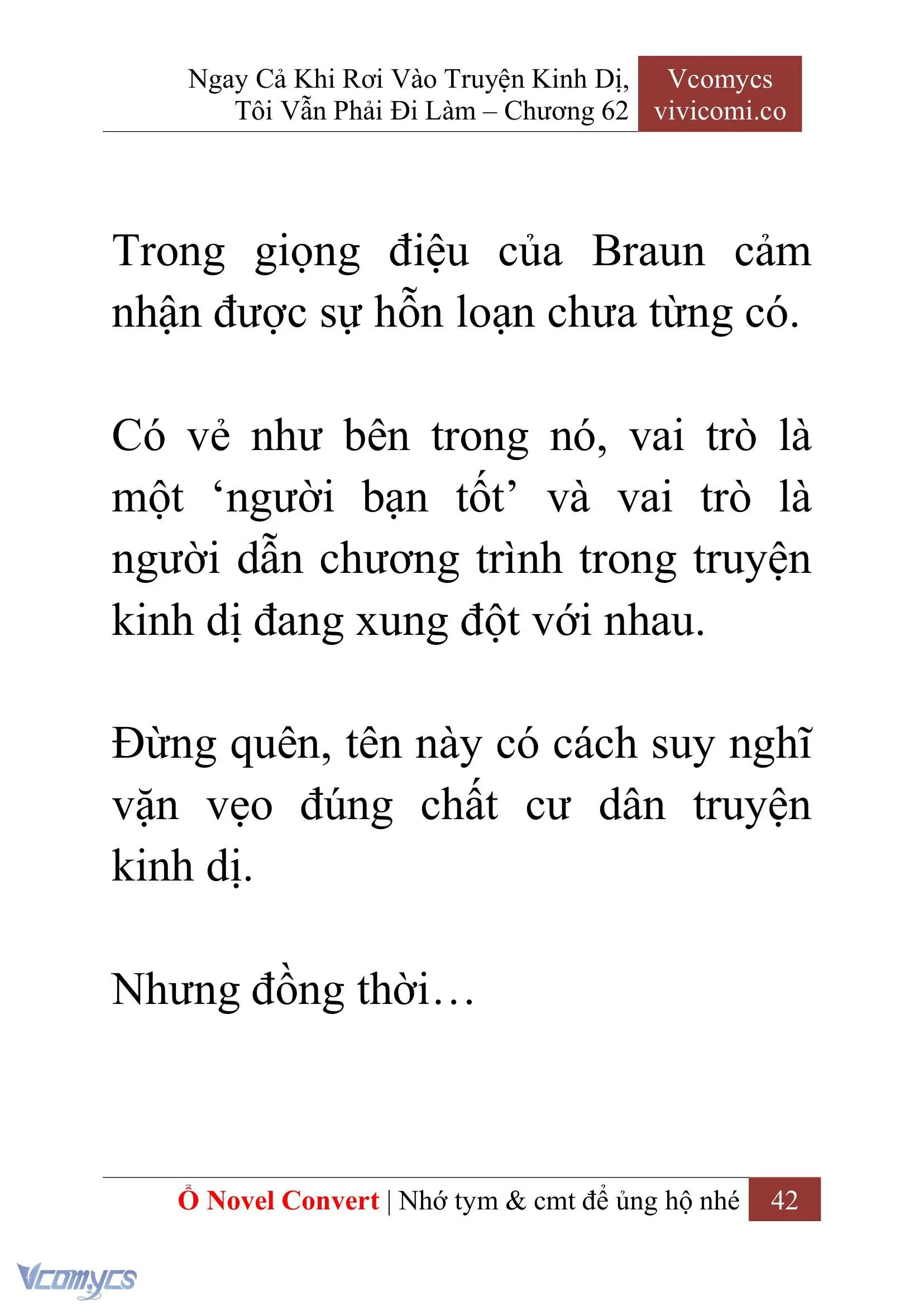 [Novel] Ngay Cả Khi Rơi Vào Truyện Kinh Dị, Tôi Vẫn Phải Đi Làm Chapter 62 - Trang 46