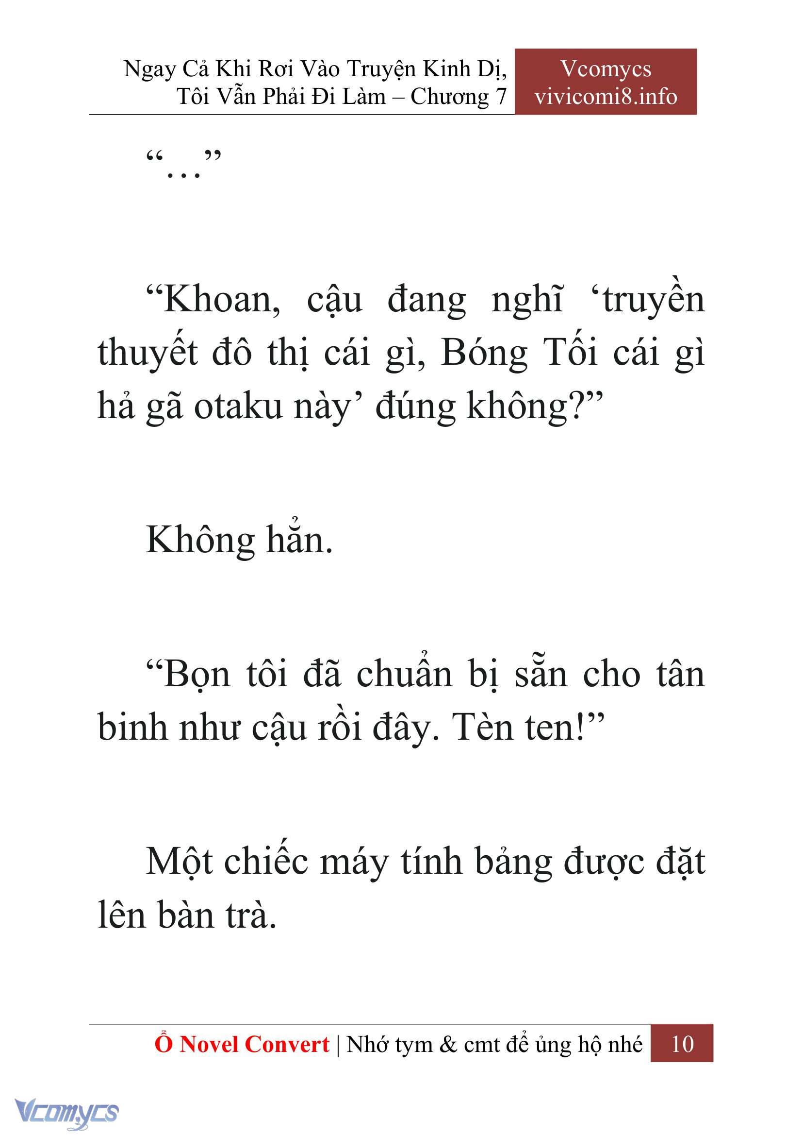 [Novel] Ngay Cả Khi Rơi Vào Truyện Kinh Dị, Tôi Vẫn Phải Đi Làm Chapter 7 - Trang 13