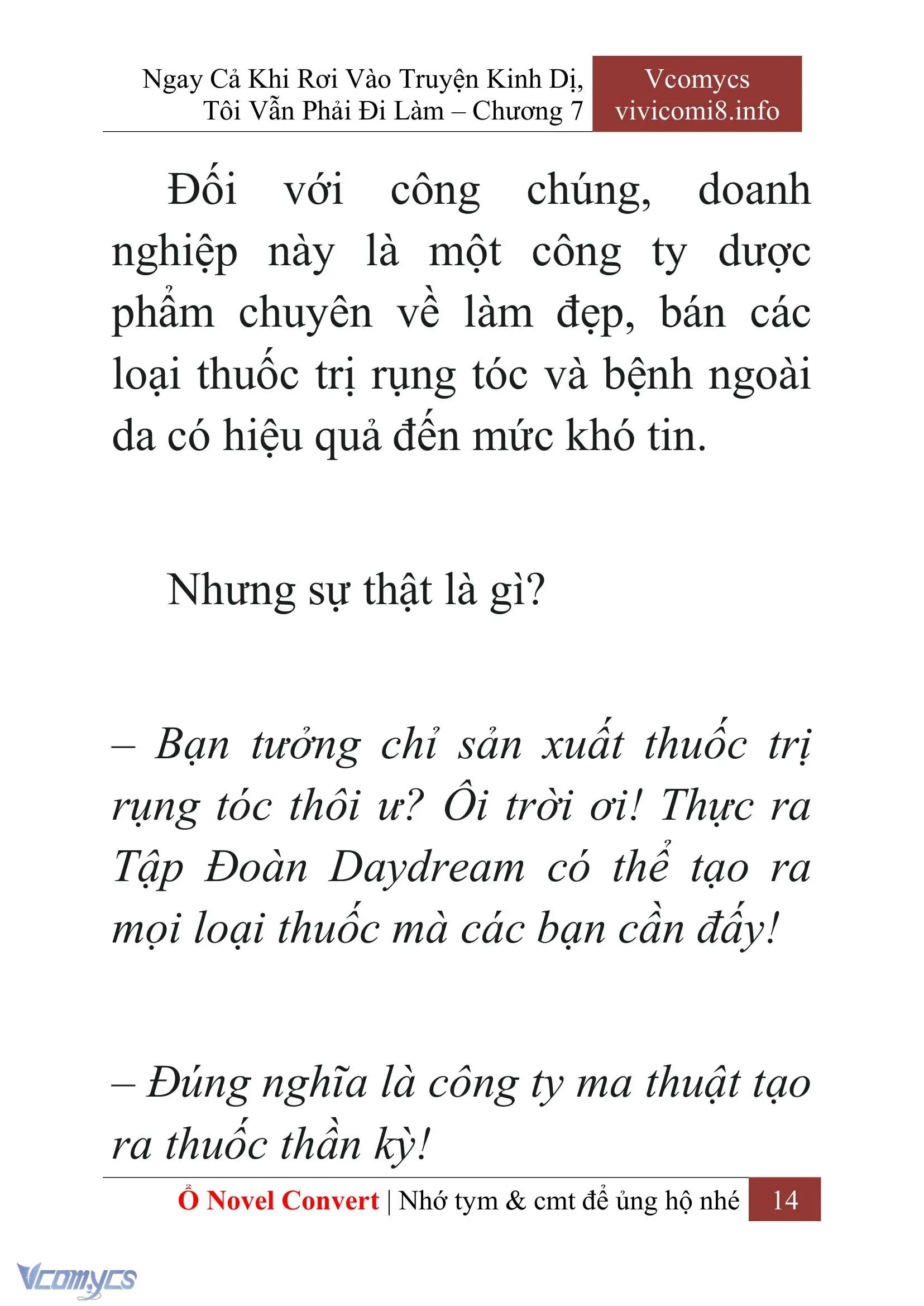 [Novel] Ngay Cả Khi Rơi Vào Truyện Kinh Dị, Tôi Vẫn Phải Đi Làm Chapter 7 - Trang 17