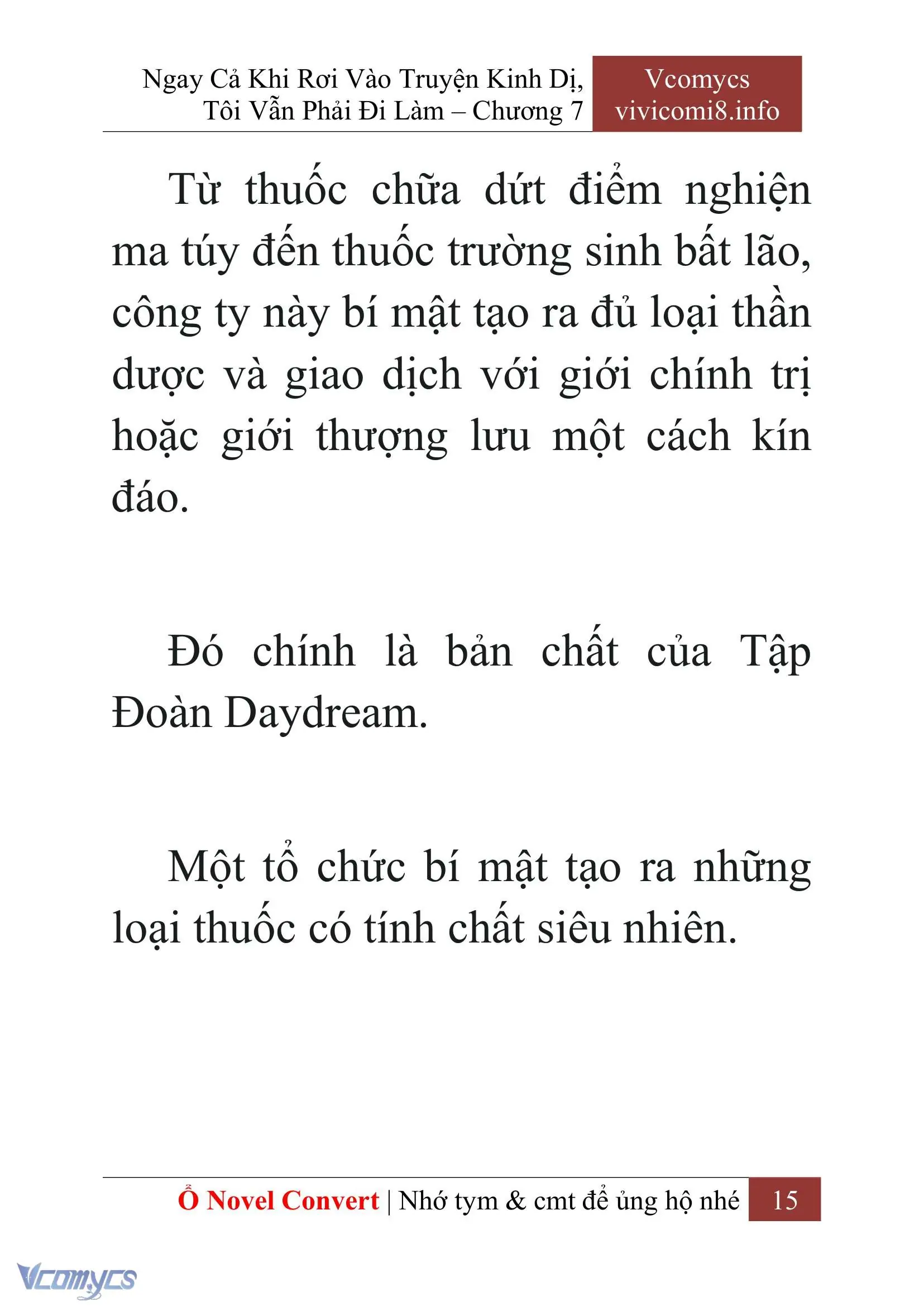 [Novel] Ngay Cả Khi Rơi Vào Truyện Kinh Dị, Tôi Vẫn Phải Đi Làm Chapter 7 - Trang 18