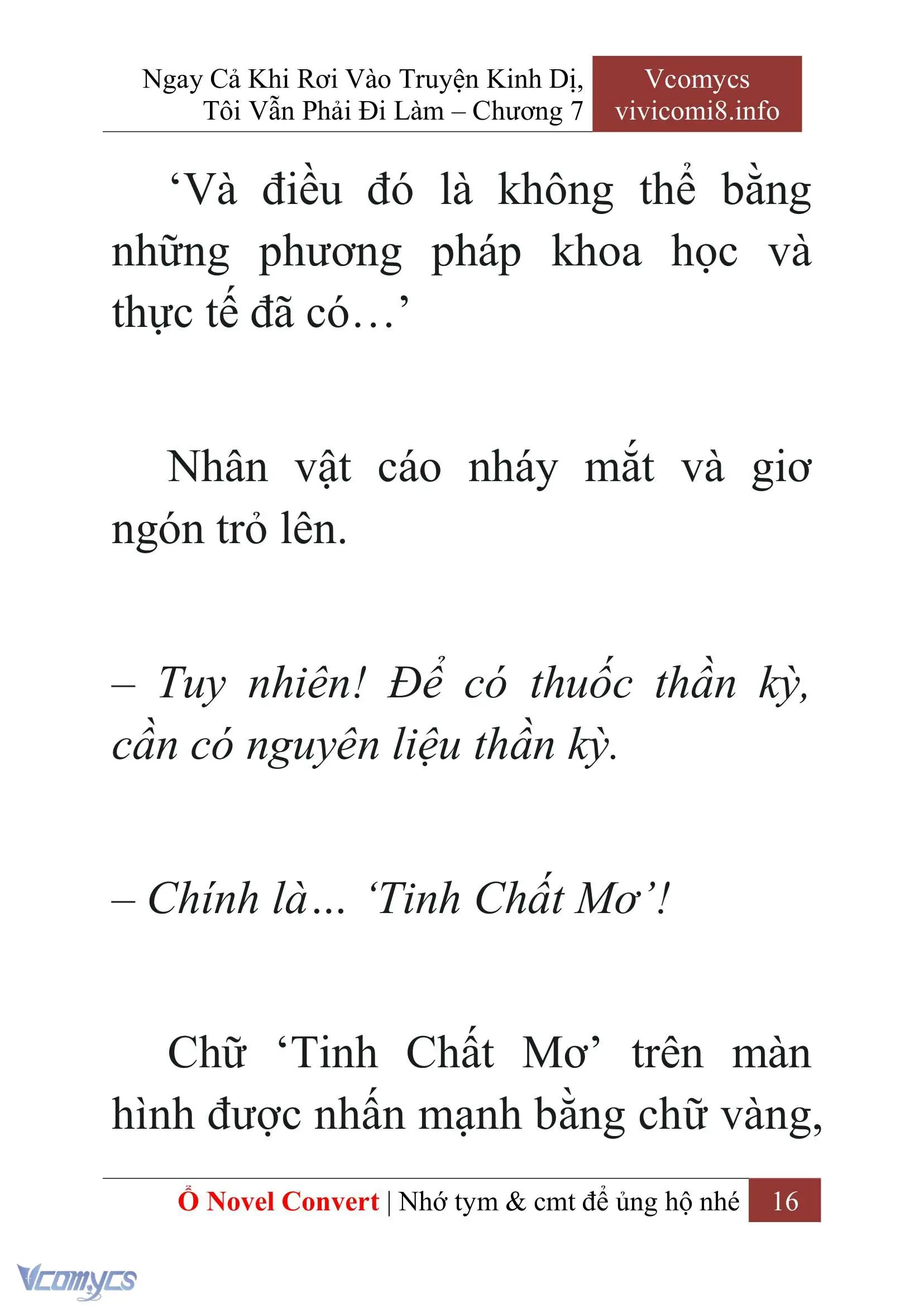 [Novel] Ngay Cả Khi Rơi Vào Truyện Kinh Dị, Tôi Vẫn Phải Đi Làm Chapter 7 - Trang 19