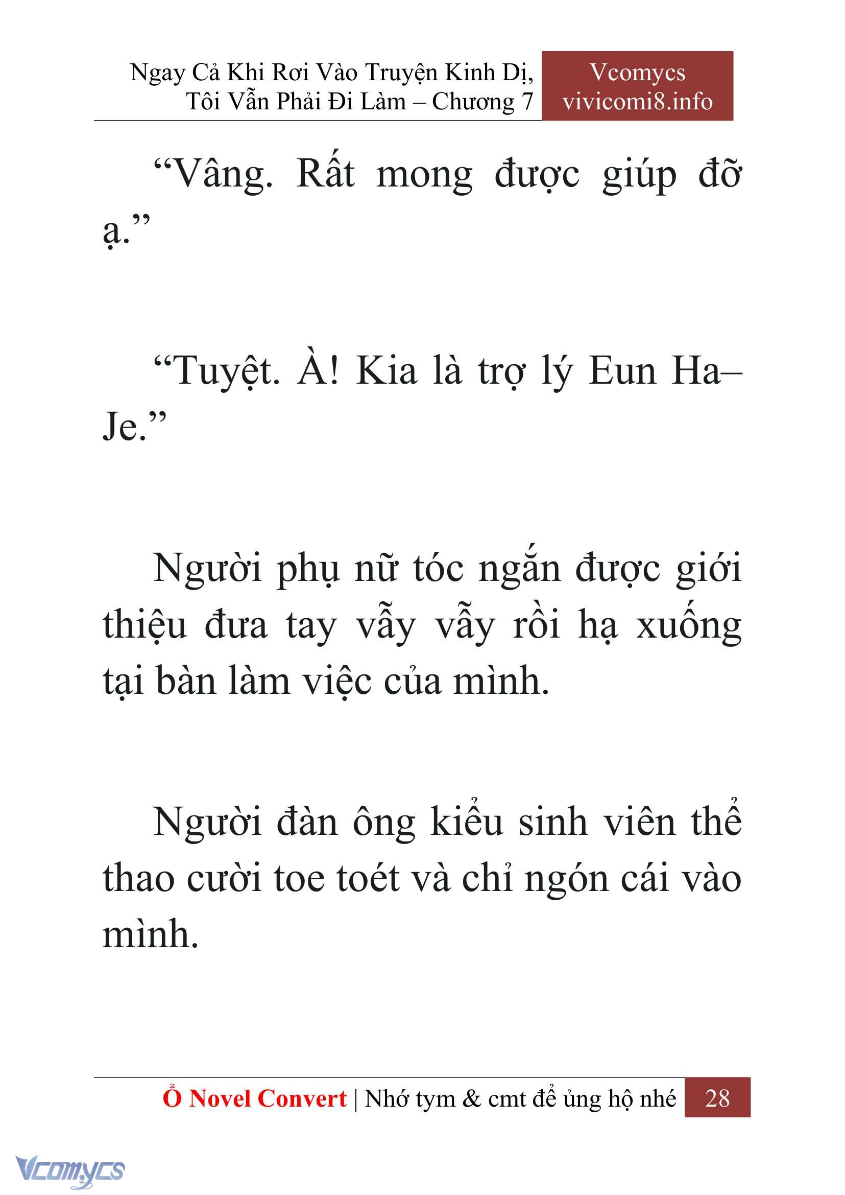 [Novel] Ngay Cả Khi Rơi Vào Truyện Kinh Dị, Tôi Vẫn Phải Đi Làm Chapter 7 - Trang 31