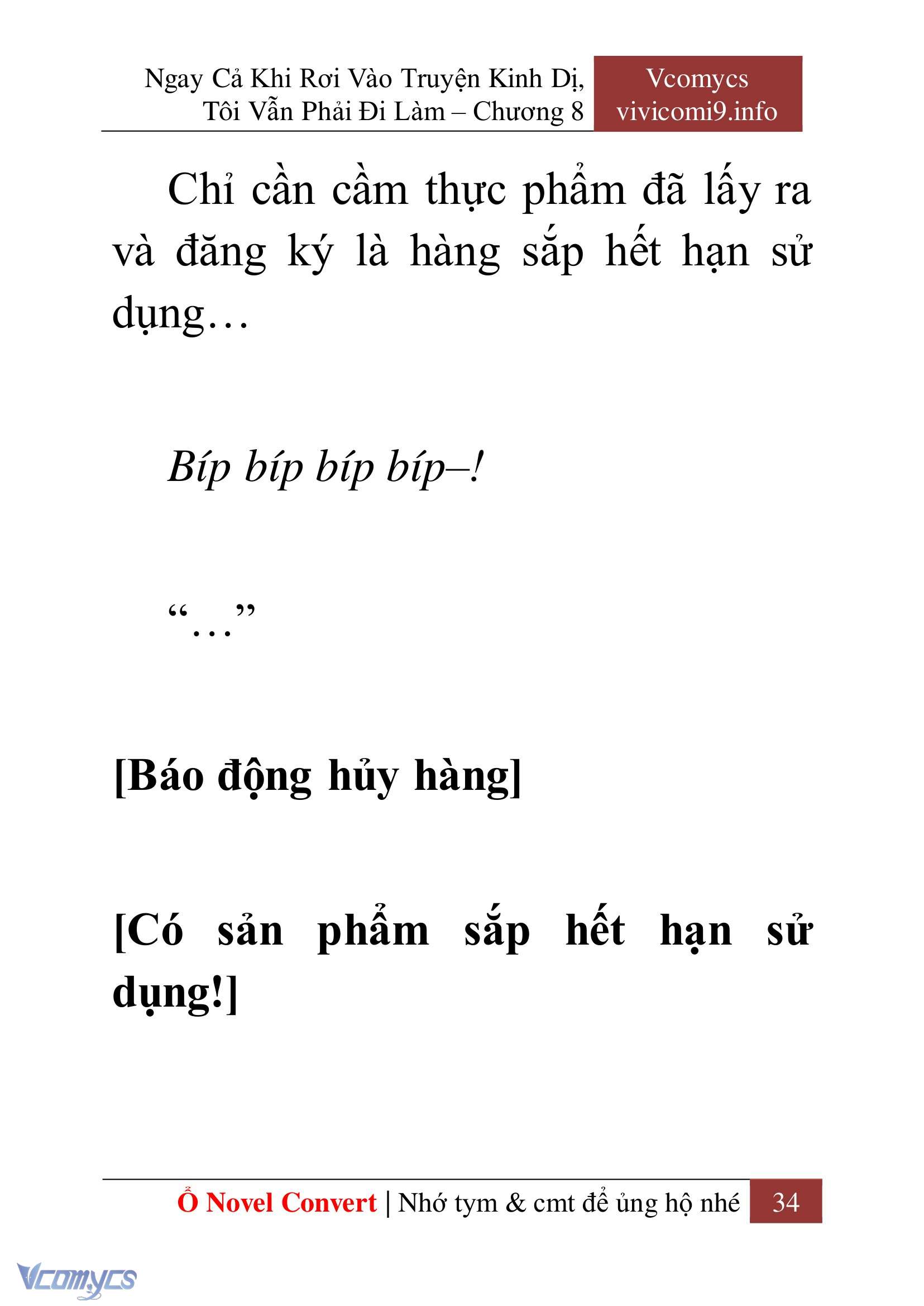 [Novel] Ngay Cả Khi Rơi Vào Truyện Kinh Dị, Tôi Vẫn Phải Đi Làm Chapter 8 - Trang 37