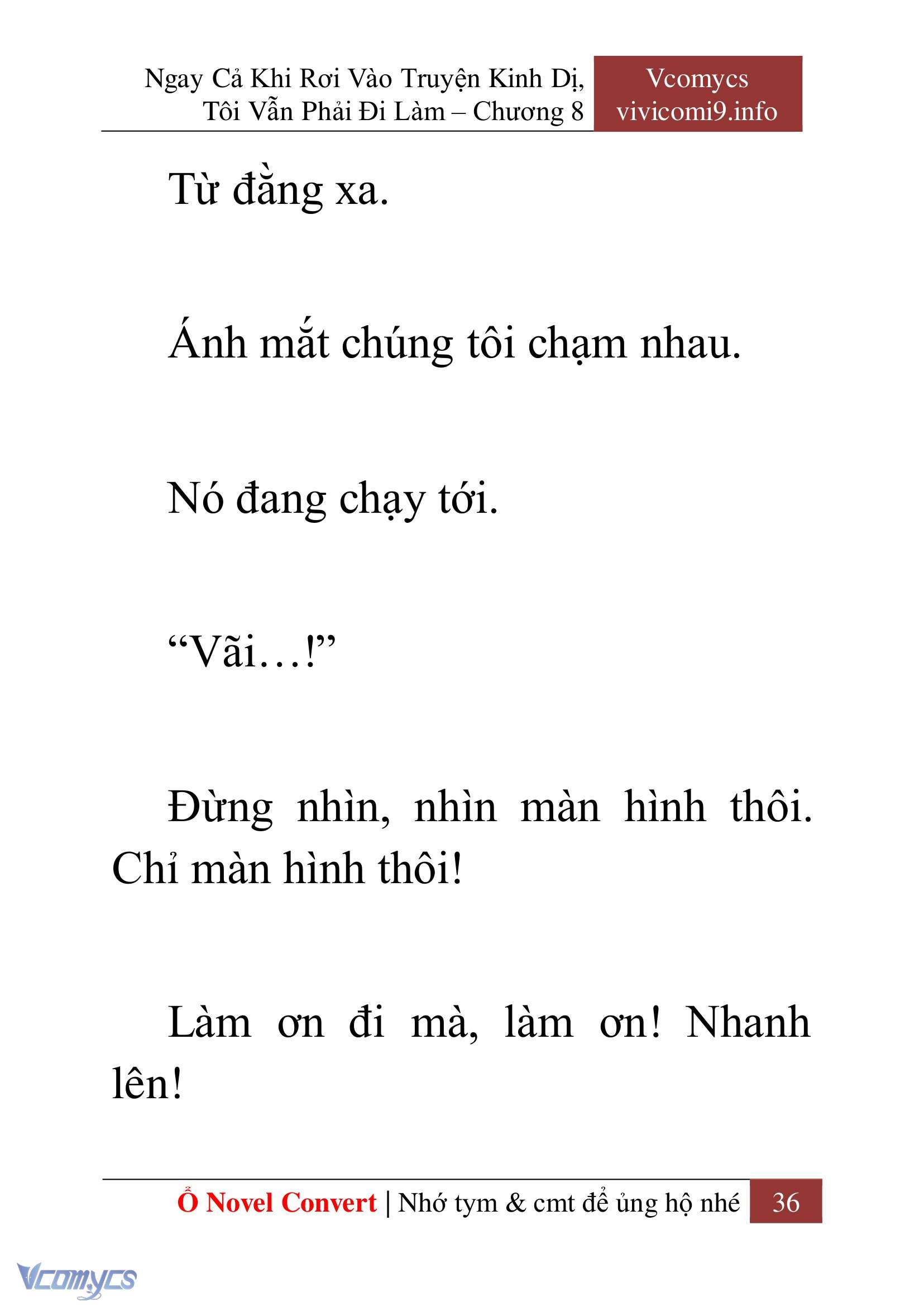 [Novel] Ngay Cả Khi Rơi Vào Truyện Kinh Dị, Tôi Vẫn Phải Đi Làm Chapter 8 - Trang 39